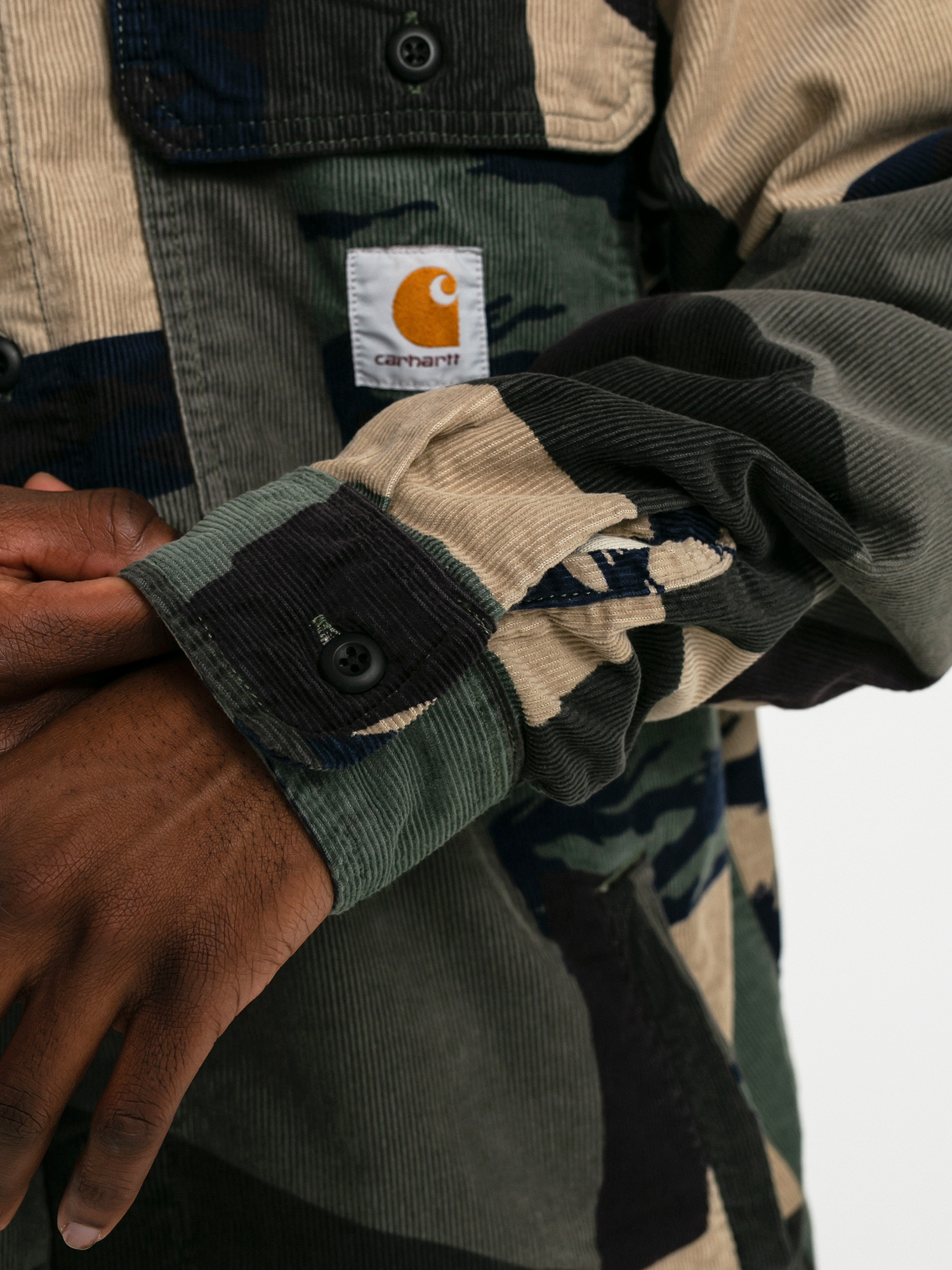 Carhartt WIP Dixon Shirt (camo mend)