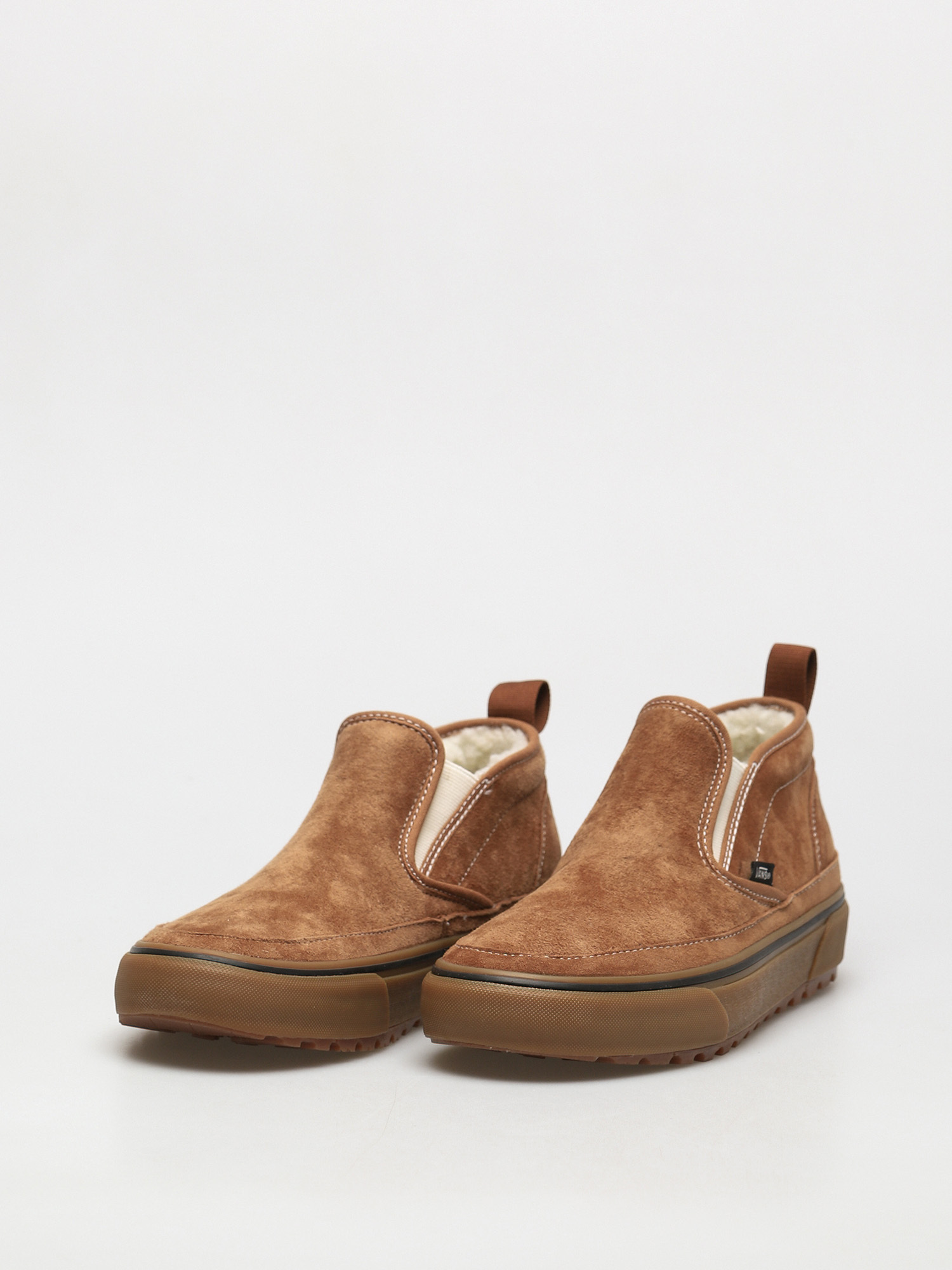 Vans Mid Slip MTE 1 Shoes (chipmunk/gum/suede)