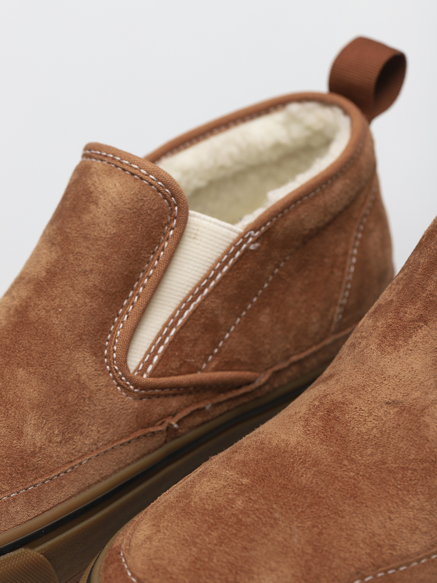 Vans Mid Slip MTE 1 Shoes (chipmunk/gum/suede)