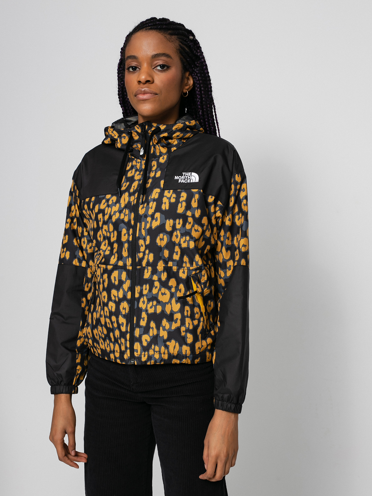 The North Face Sheru Jacket Wmn (arrowwoodyelwleopardprint)