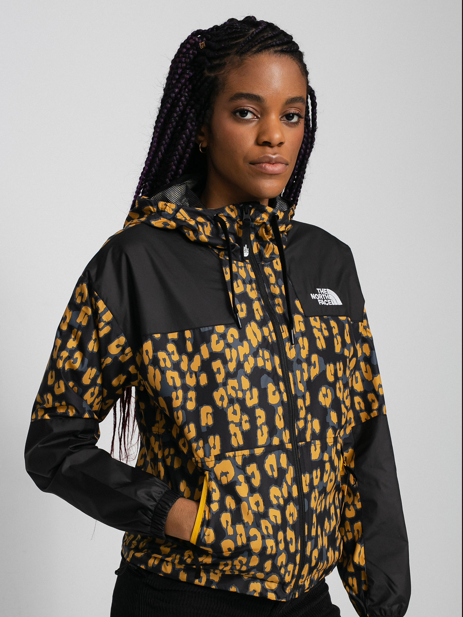 The North Face Sheru Jacket Wmn (arrowwoodyelwleopardprint)