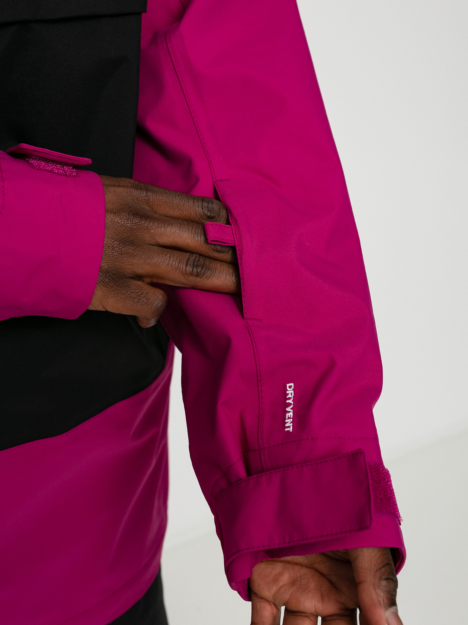 Herren The North Face Silvani Anorak Snowboardjacke (roxbury pink/tnf black)
