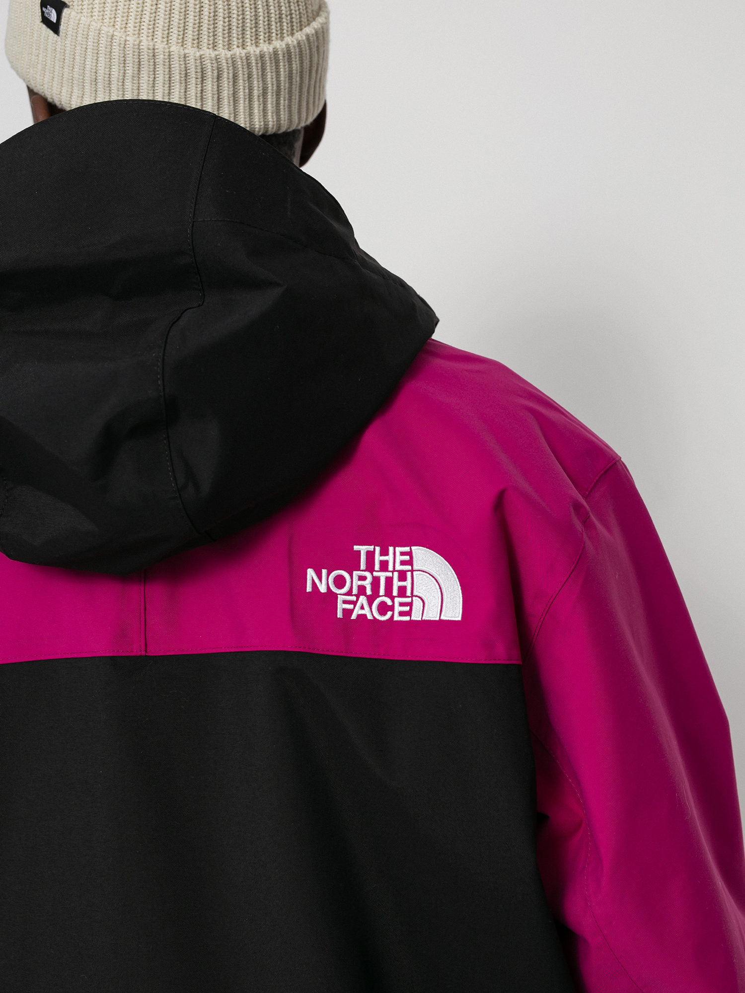 Herren The North Face Silvani Anorak Snowboardjacke (roxbury pink/tnf black)