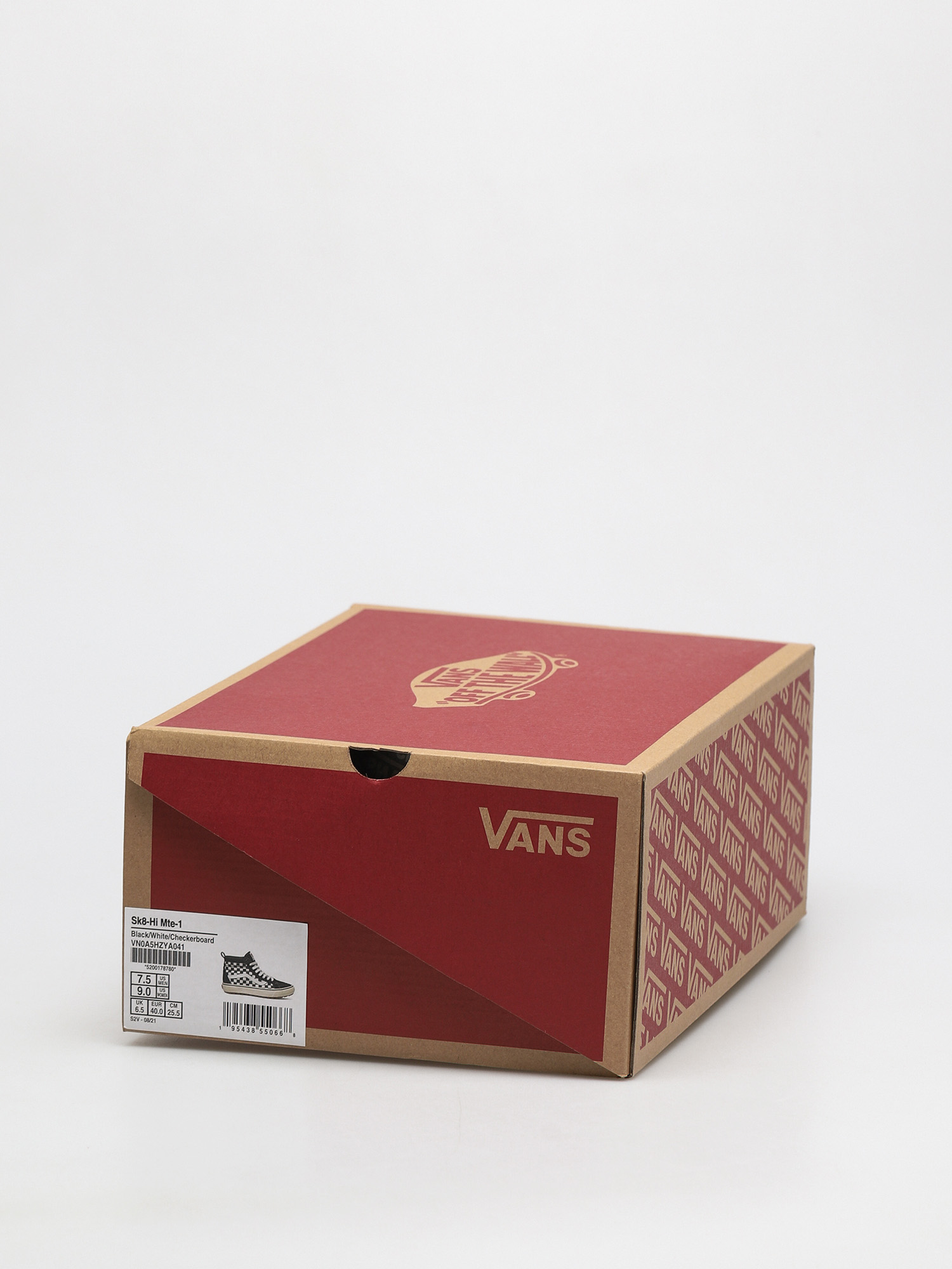 Vans Sk8 Hi MTE 1 Schuhe (black/white/checkerboard)