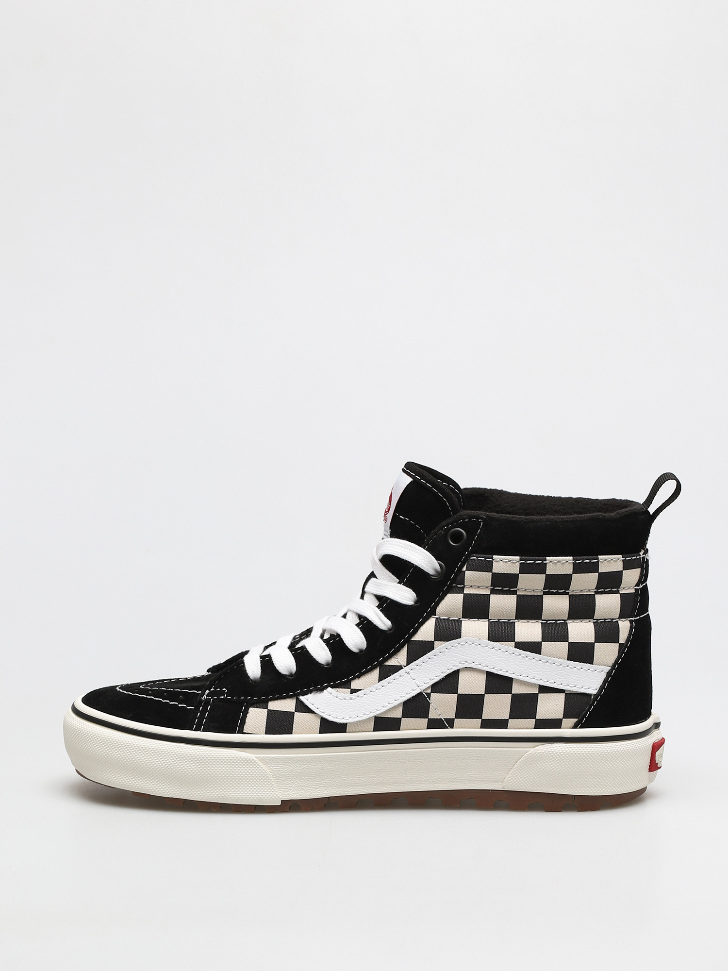 Vans Sk8 Hi MTE 1 Shoes (black/white/checkerboard)