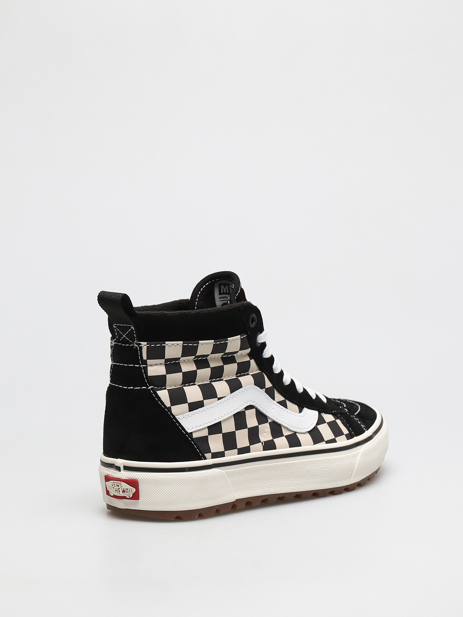 Vans Sk8 Hi MTE 1 Schuhe (black/white/checkerboard)