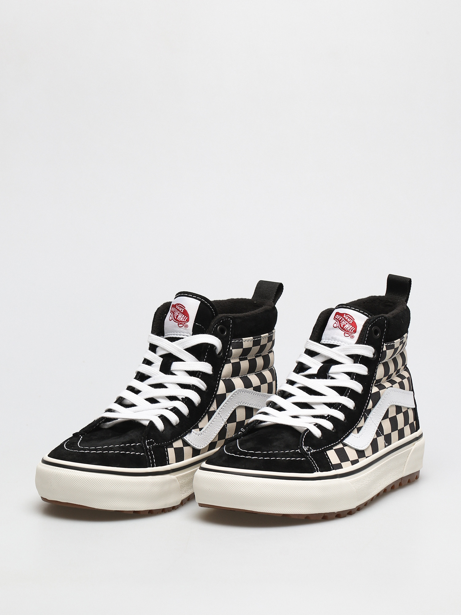 Vans Sk8 Hi MTE 1 Shoes - black (black/white/checkerboard)