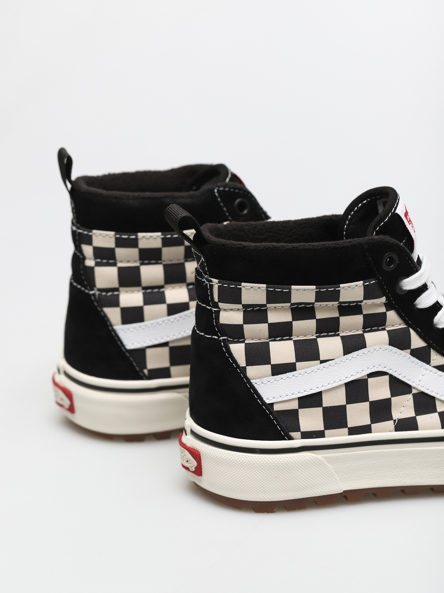 Vans Sk8 Hi MTE 1 Schuhe (black/white/checkerboard)