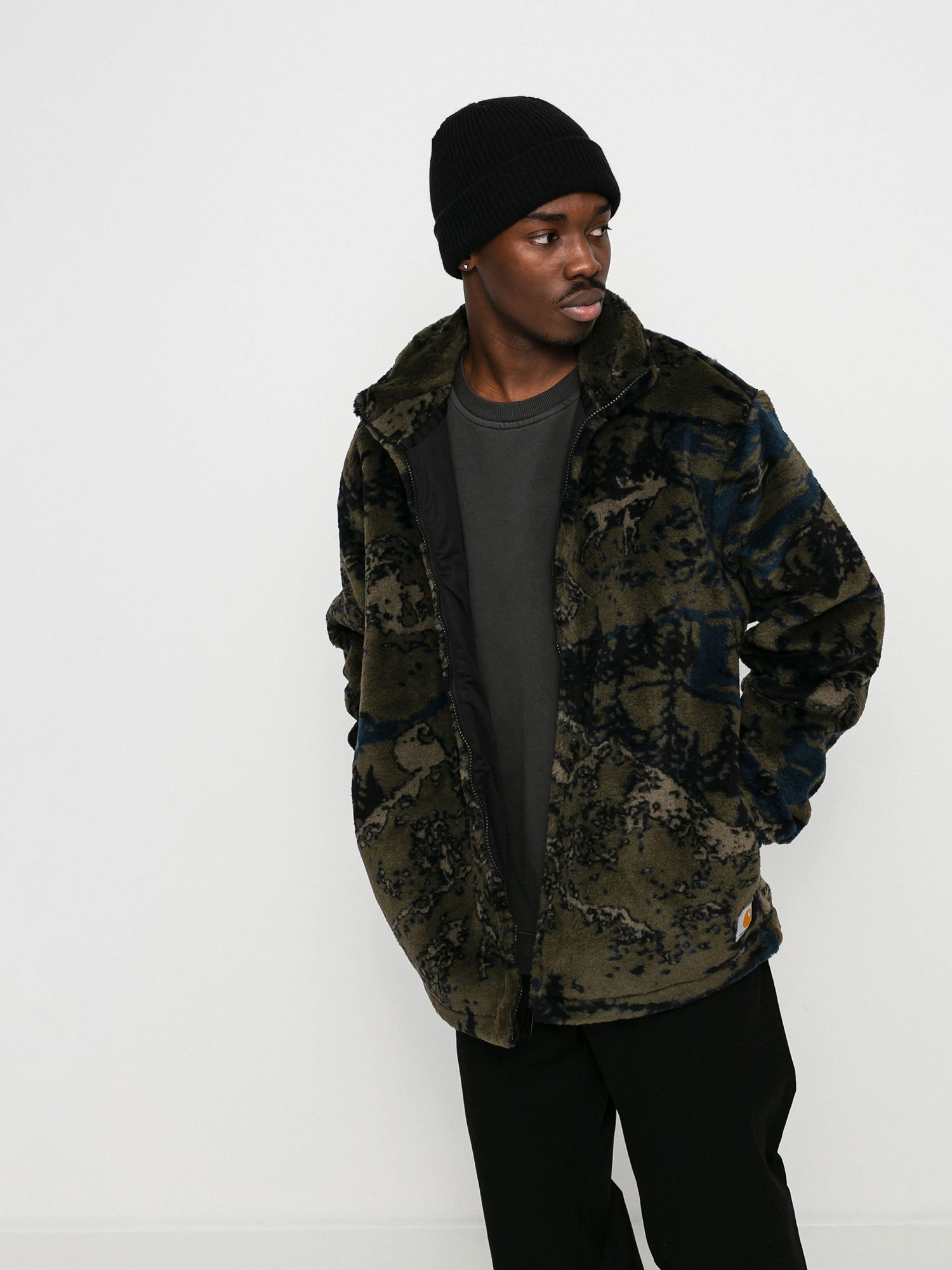 Carhartt WIP High Plains Liner Jacket (high plains jacquard cypress)