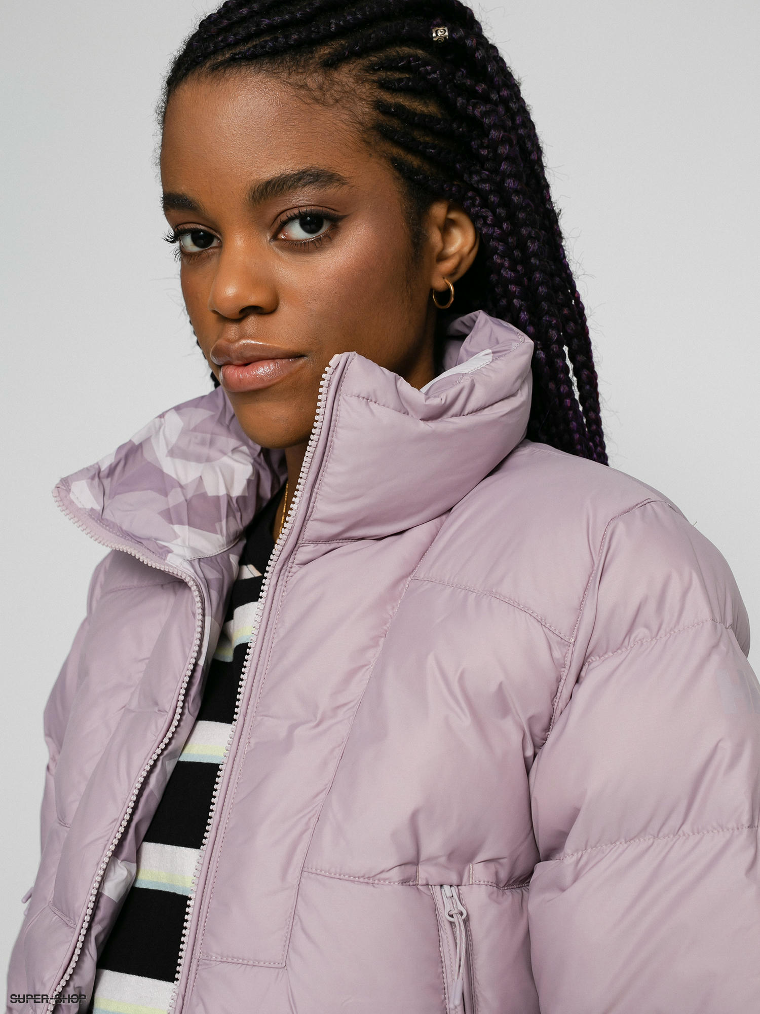 Minou puffer jacket - Purple - Women - Gina Tricot