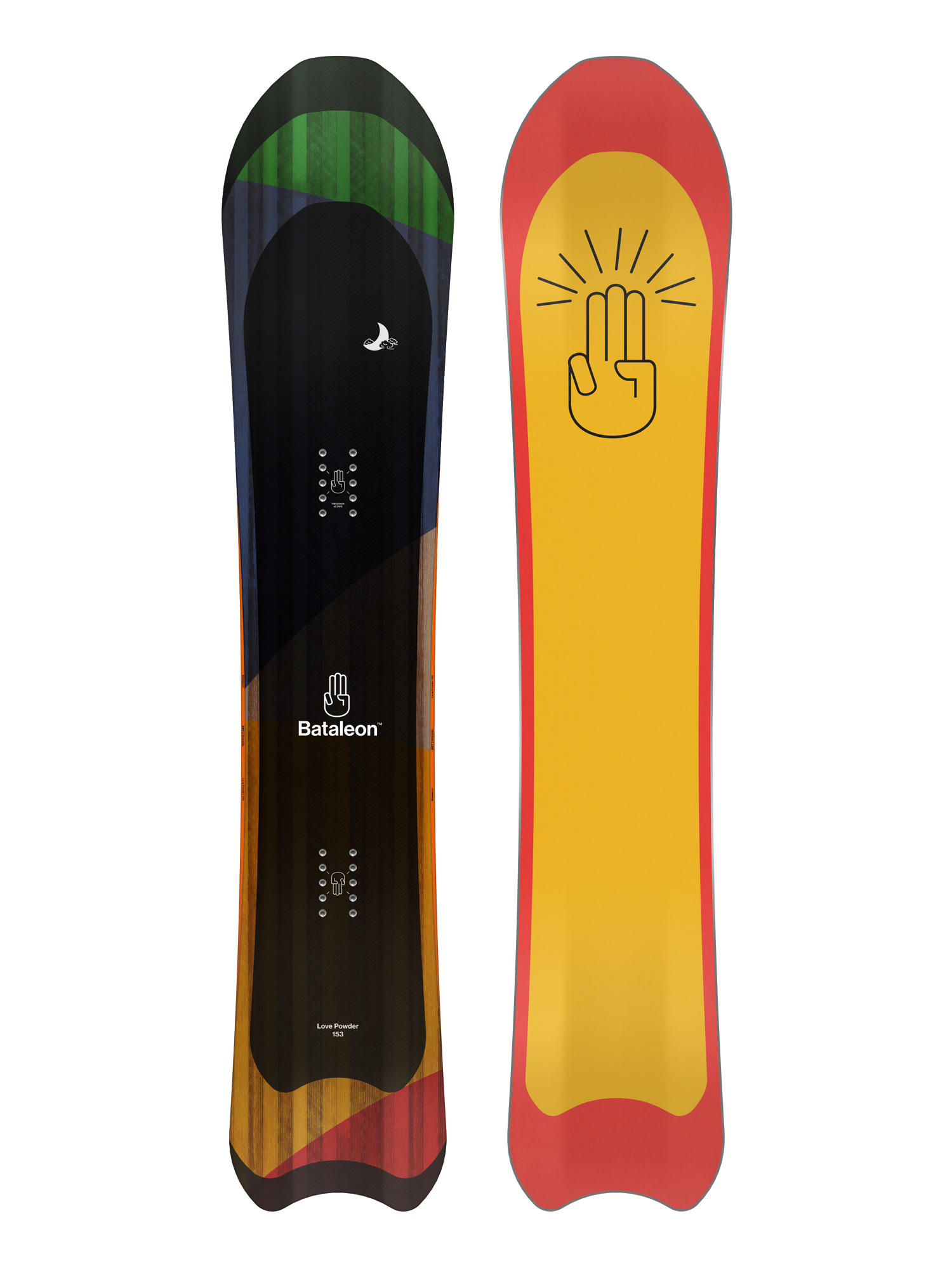 Bataleon Love Powder Snowboard Wmn (pink/orange)