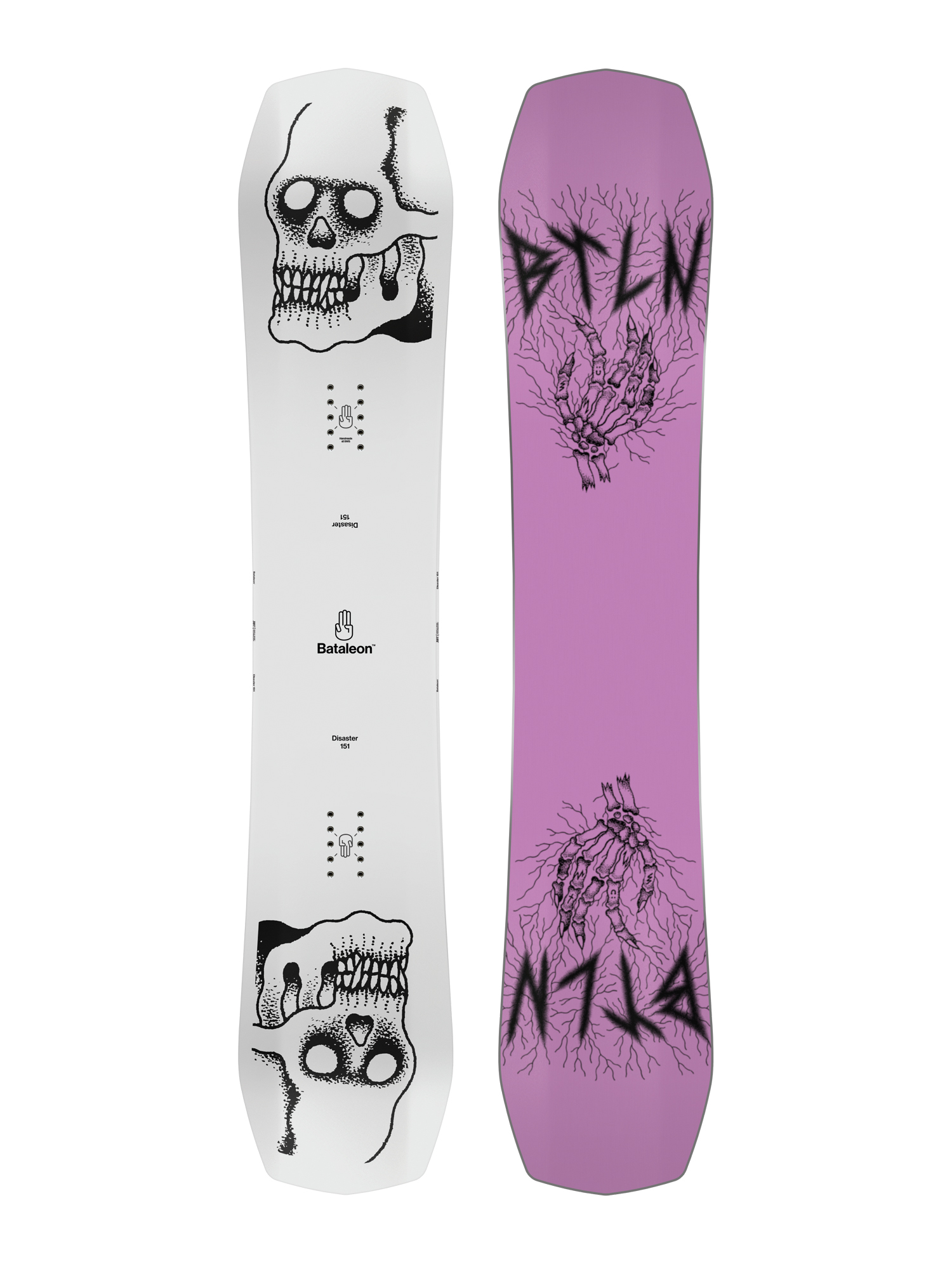 Bataleon Disaster Snowboard (pink/navy)