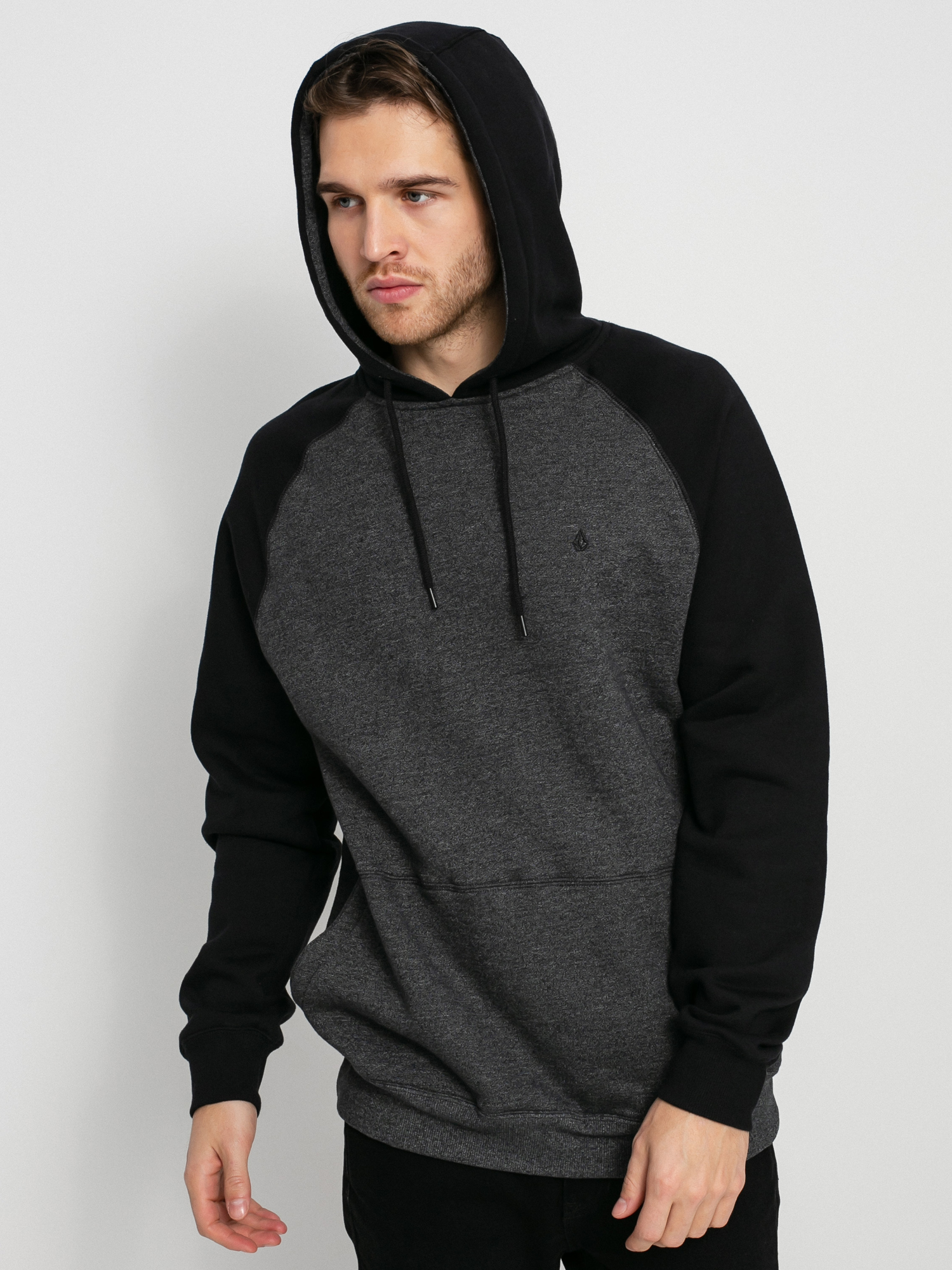 volcom grey hoodie