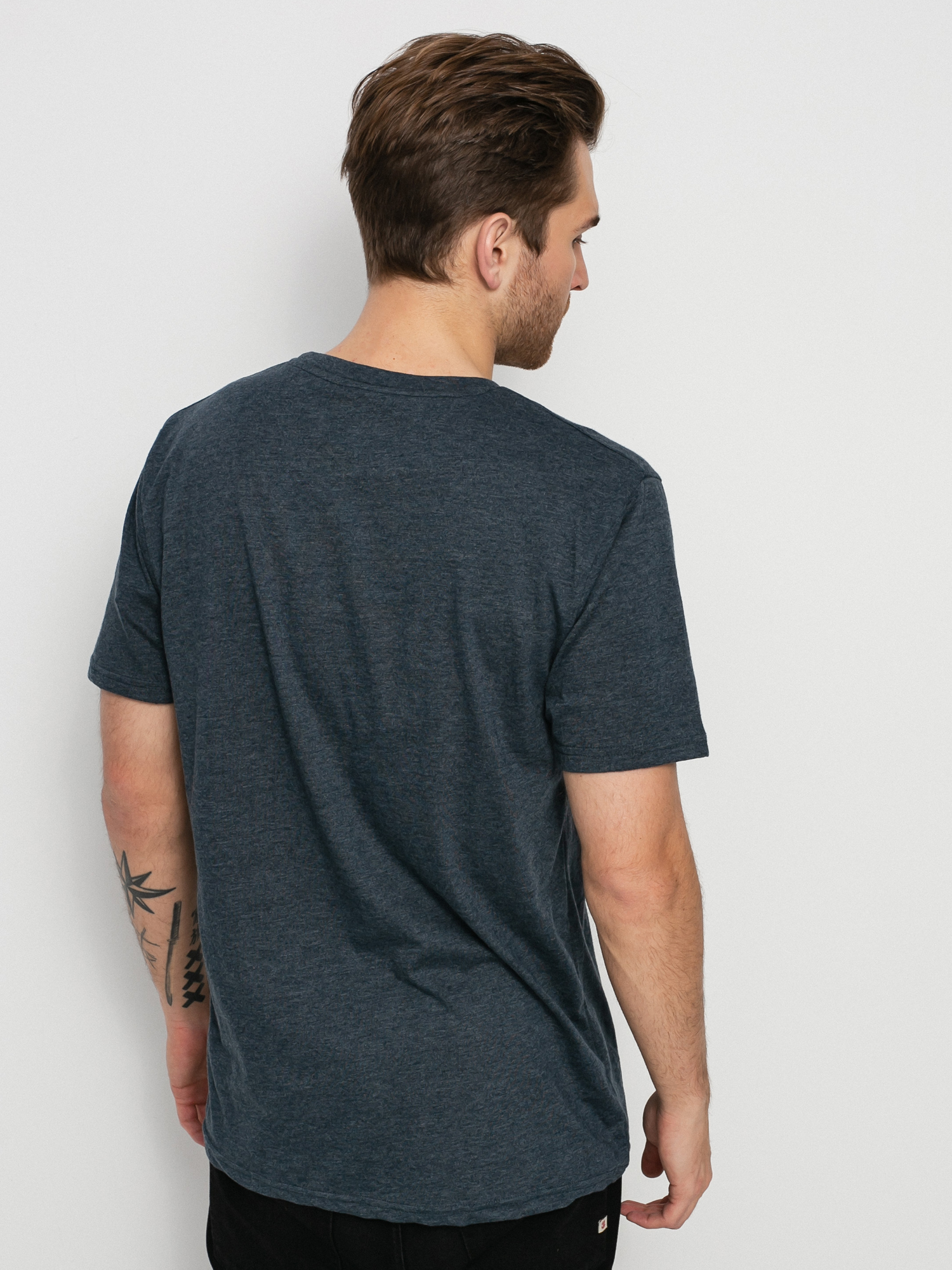 Volcom Circle Blanks Hth T-shirt (navy)