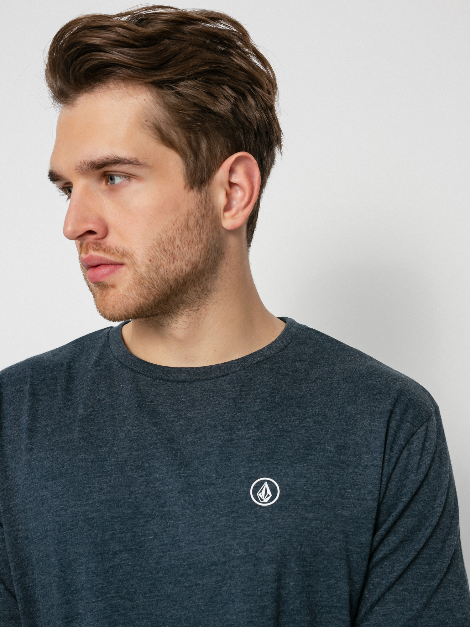 Volcom Circle Blanks Hth T-shirt (navy)