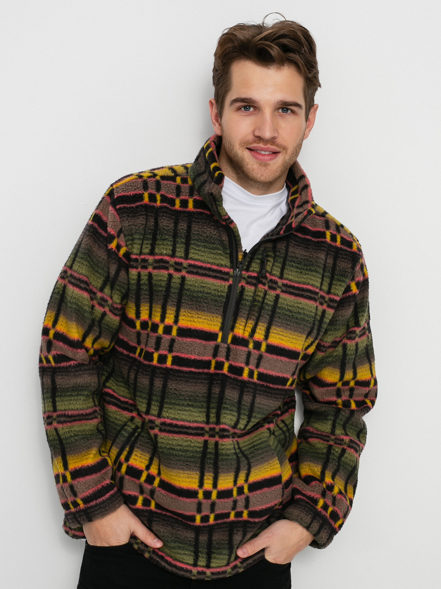 Billabong Boundary Mock Fleece (raven)