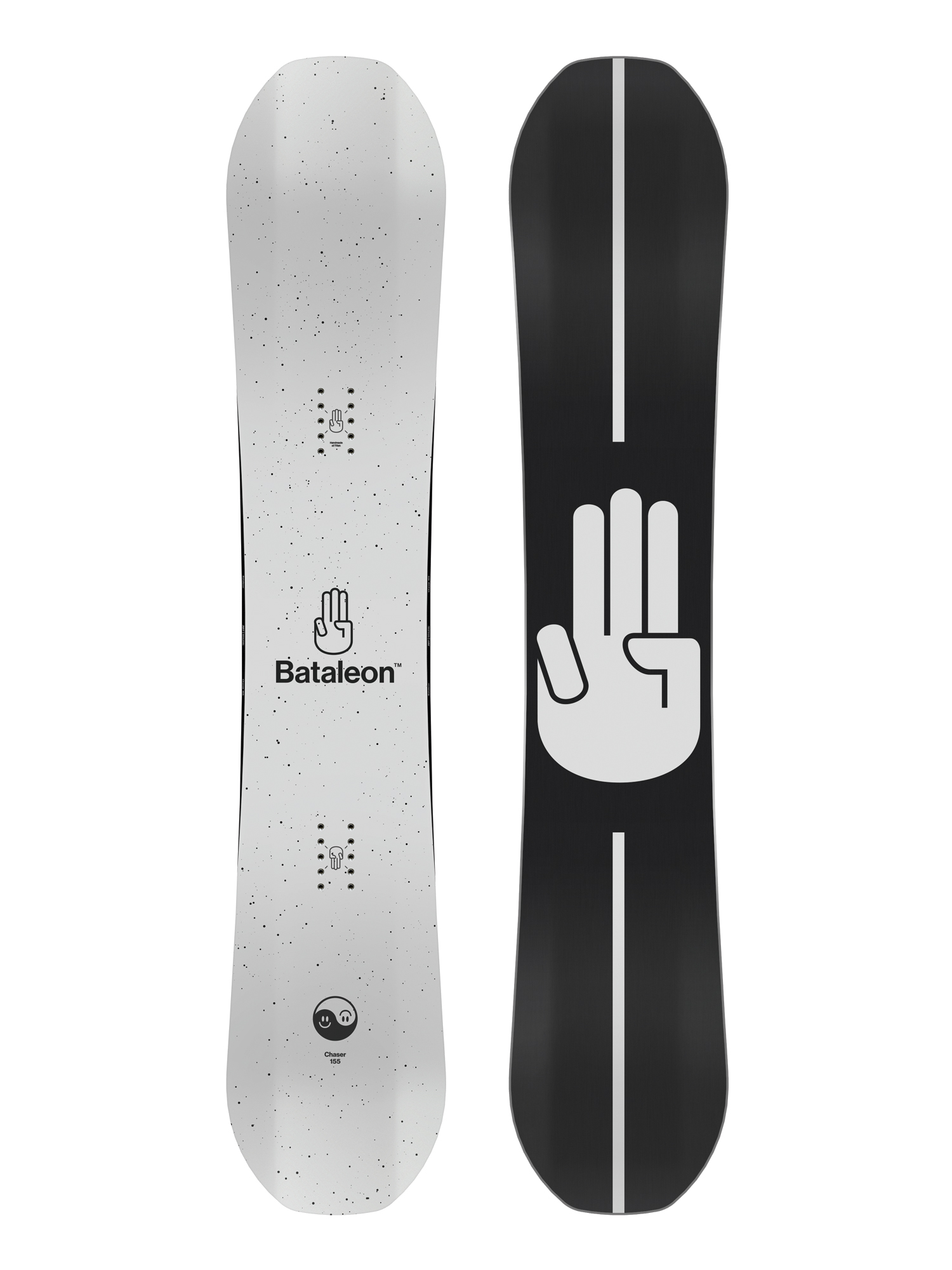 Bataleon Chaser Snowboard - black (black/grey)