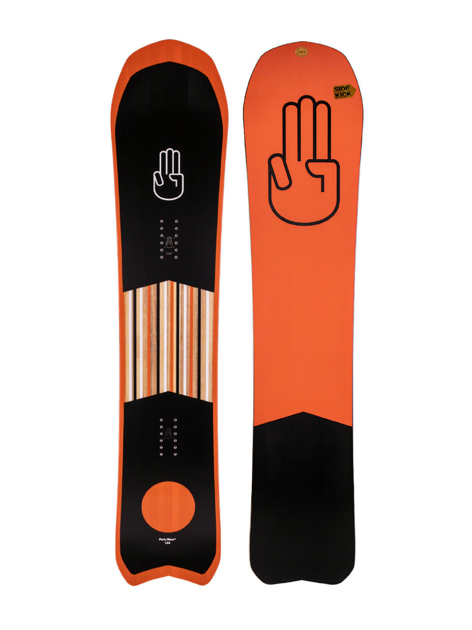 Bataleon Party + Snowboard (orange/black)