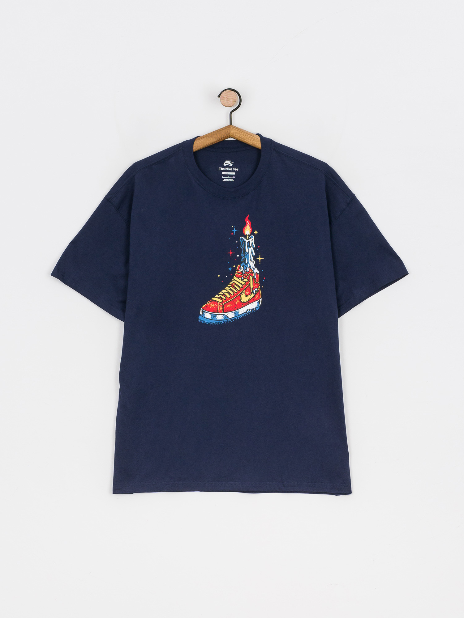 Nike SB Waxed T-shirt (midnight navy)