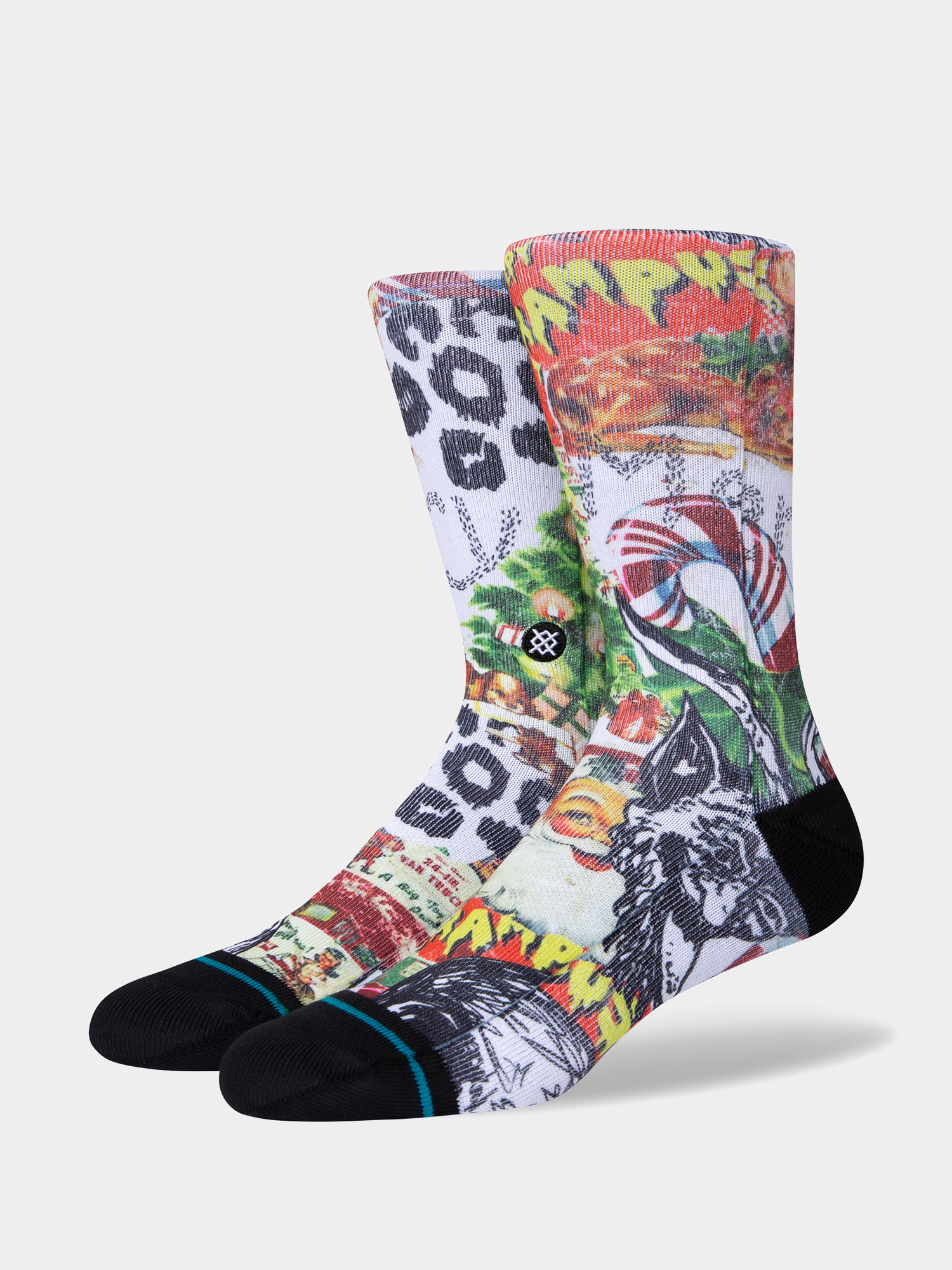 Stance Merry Krampus Socks (white)
