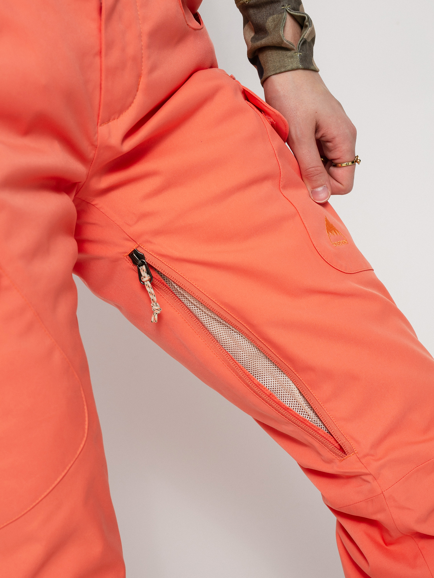 Womens Burton Gloria Insulated Snowboard pants (persimmon)