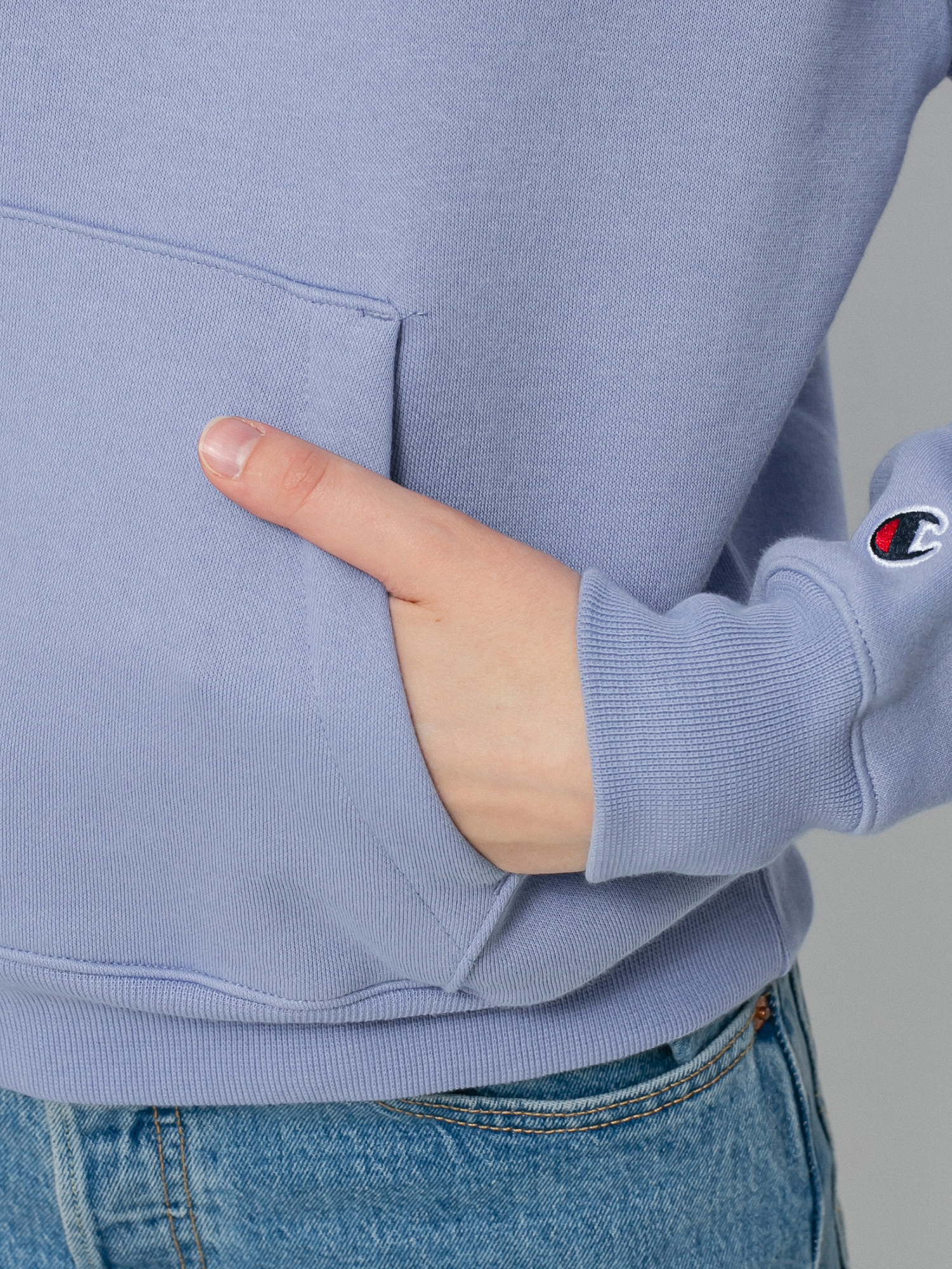 Champion Sweatshirt HD 114466 Hoodie Wmn (pur)