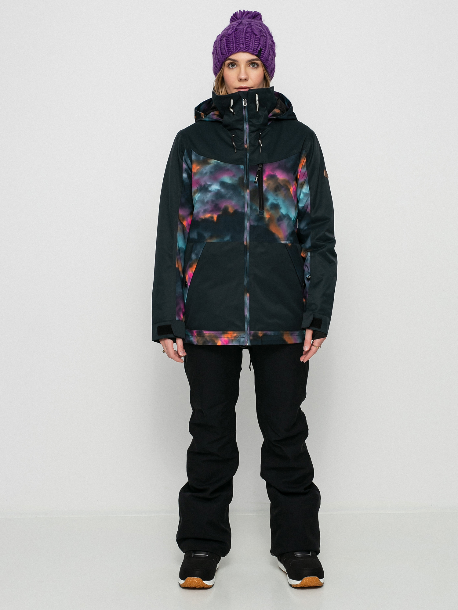 Roxy Presence Parka Snowboard jacket Wmn black (true black pensine)