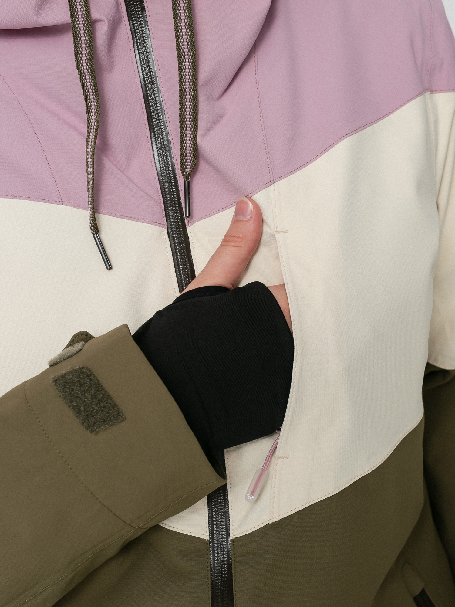 Womens Roxy Winter Haven Snowboard jacket (burnt olive)