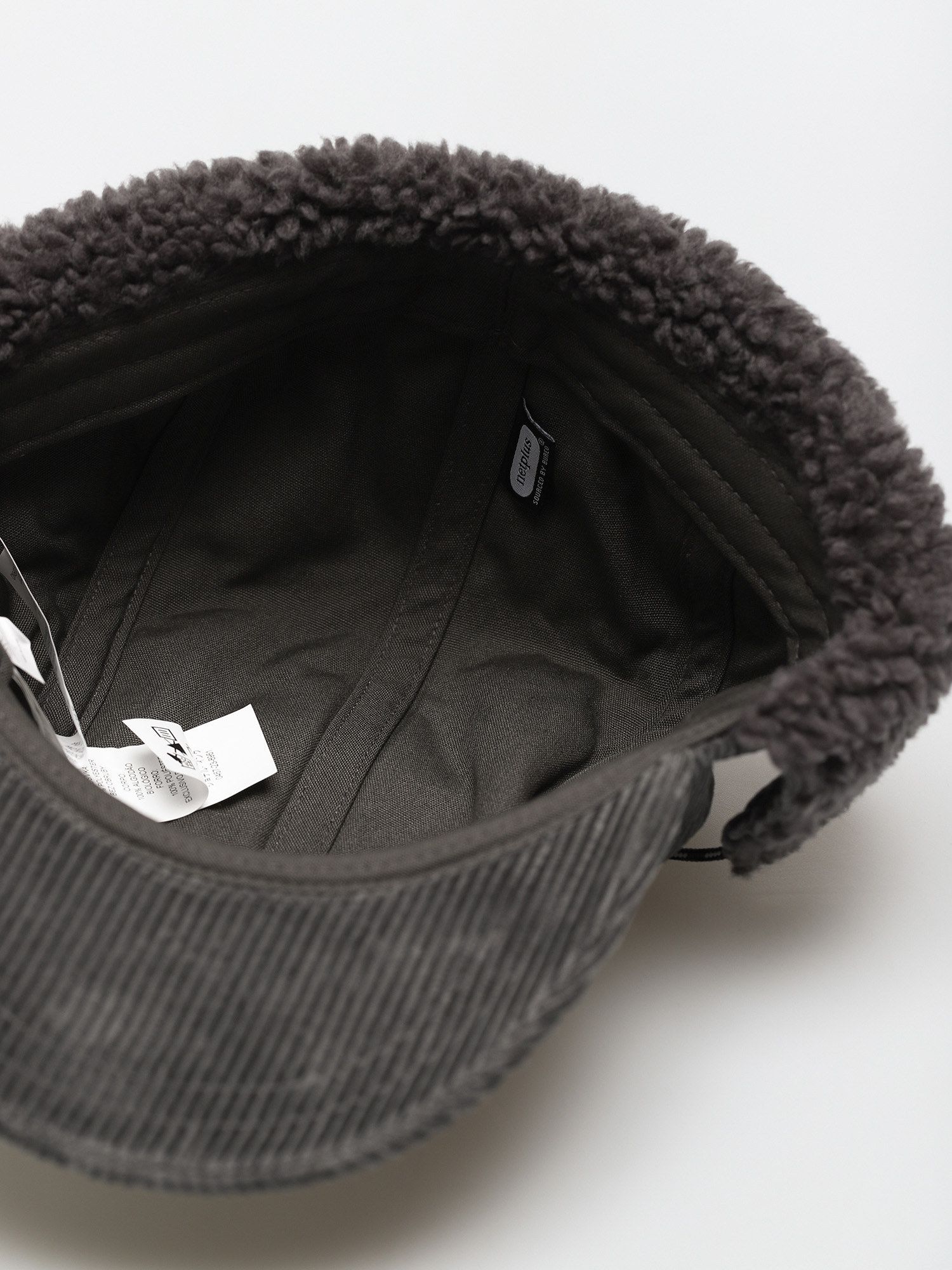 Patagonia Corduroy Ear Flap Cap (forge grey)