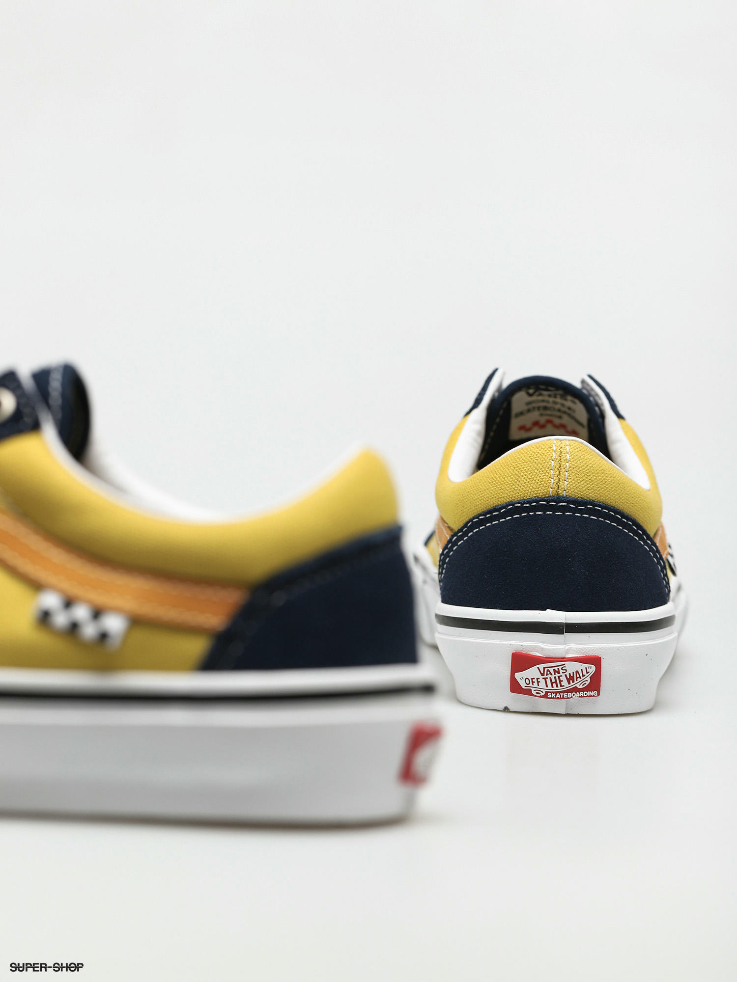 vans old skool vintage yellow