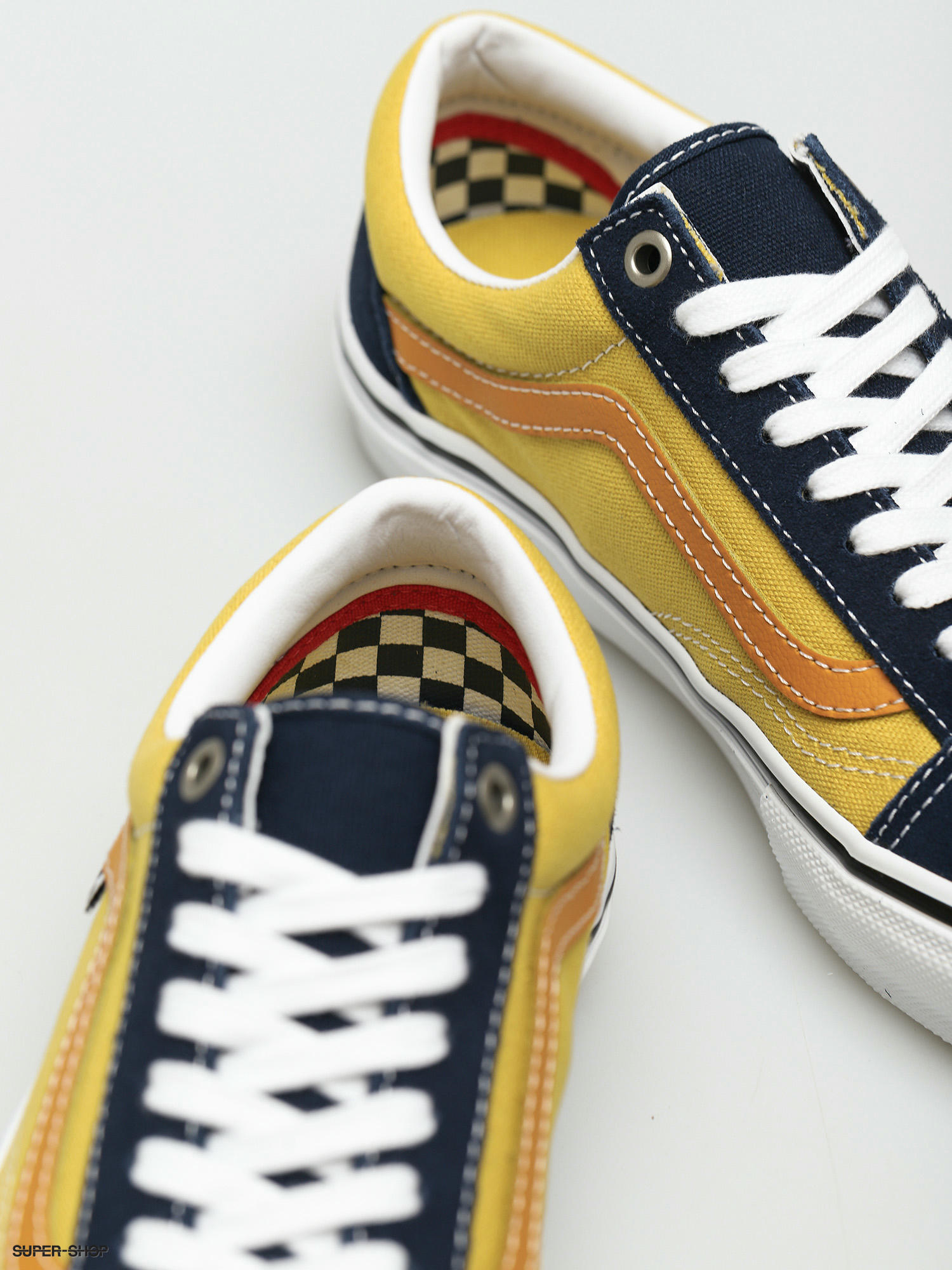 Vans old skool sales navy yellow