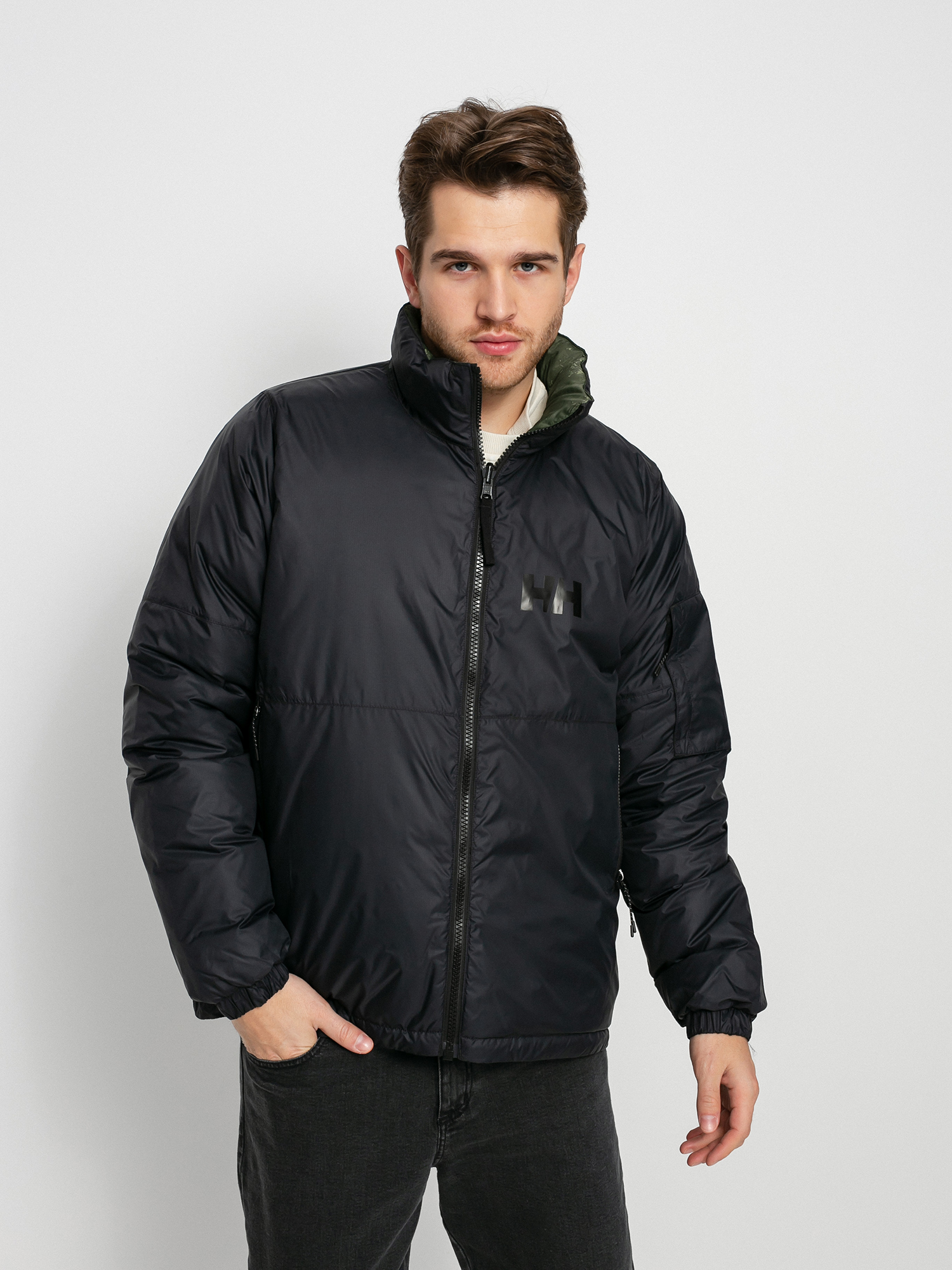 Helly Hansen Active Reversible Aop Jacket (black)