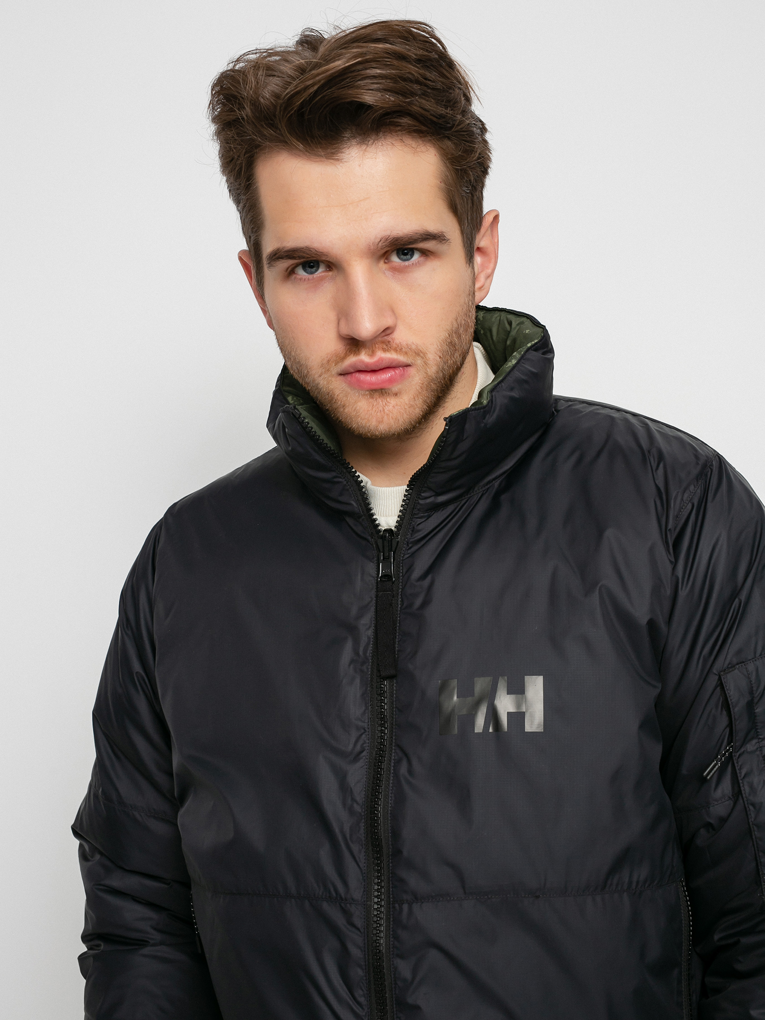 Helly Hansen Active Reversible Aop Jacket (black)