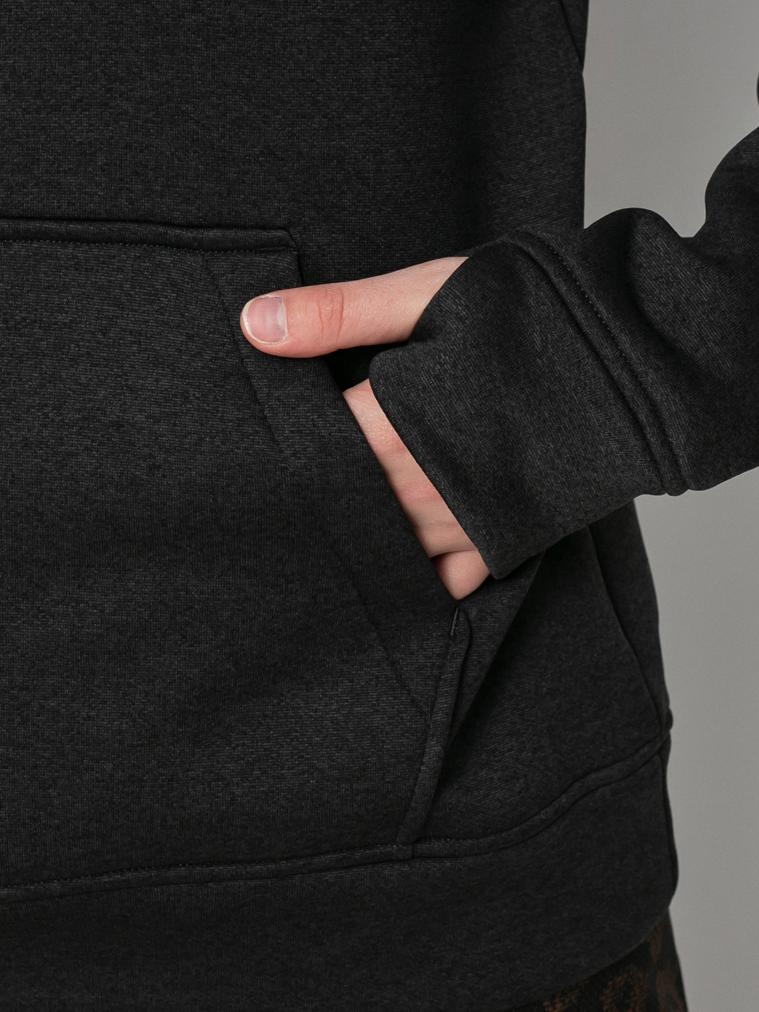 Damen Burton Oak HD Hoodie (true black heather)