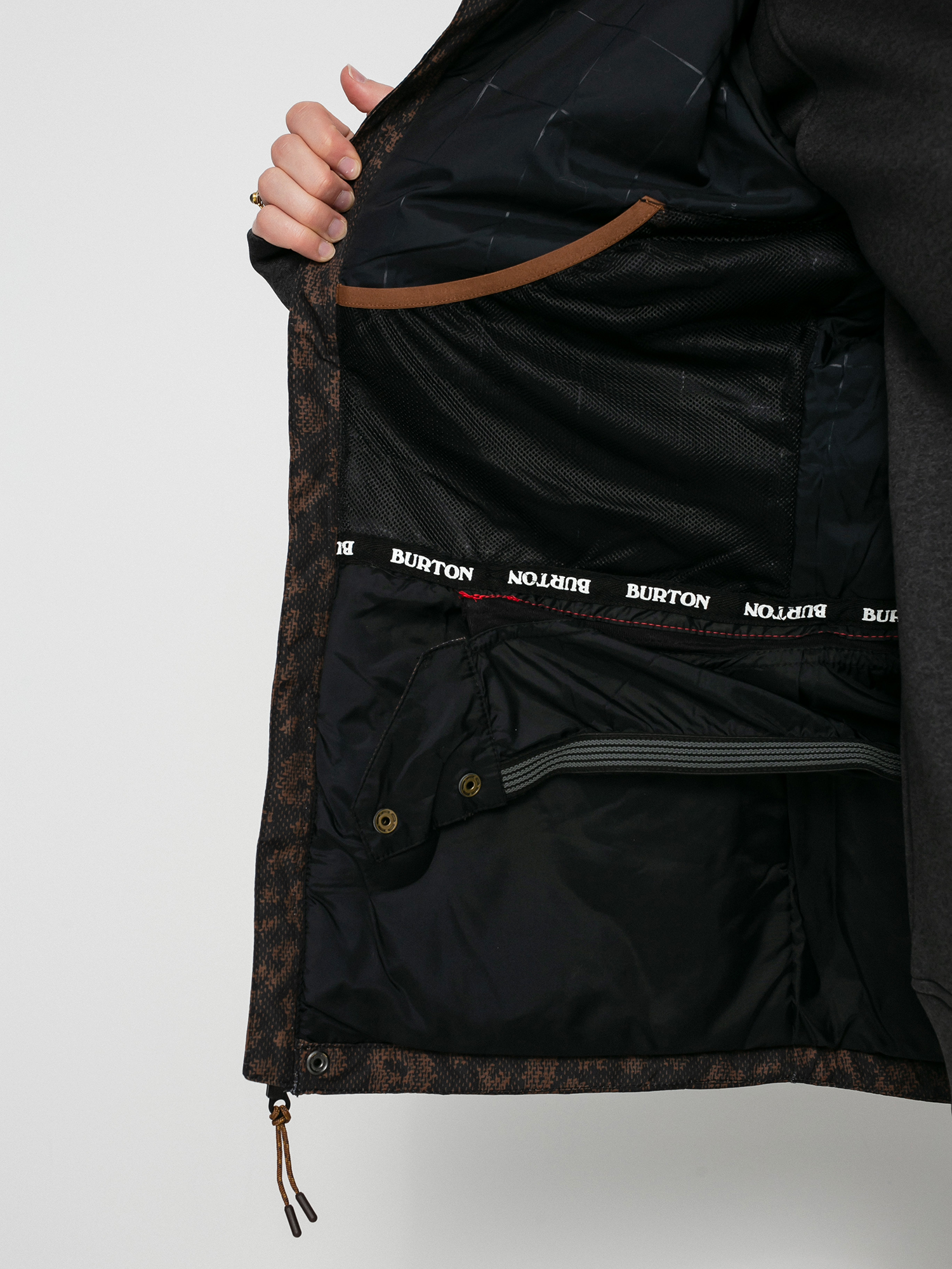 Burton Jet Set Snowboard jacket Wmn - black (animal mashup)