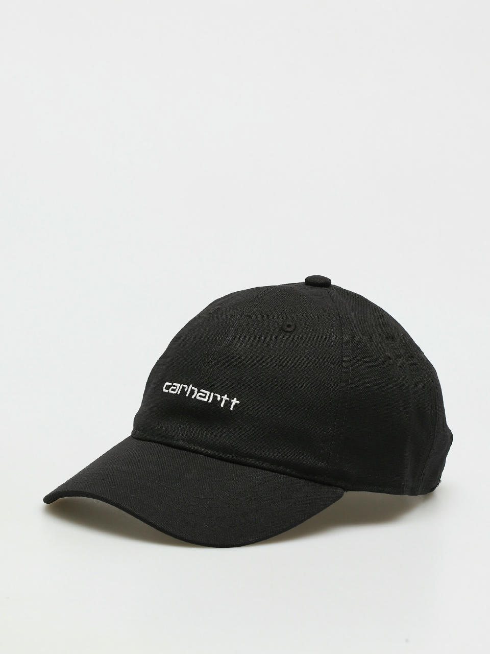 Carhartt WIP Canvas Script Cap (black/white)