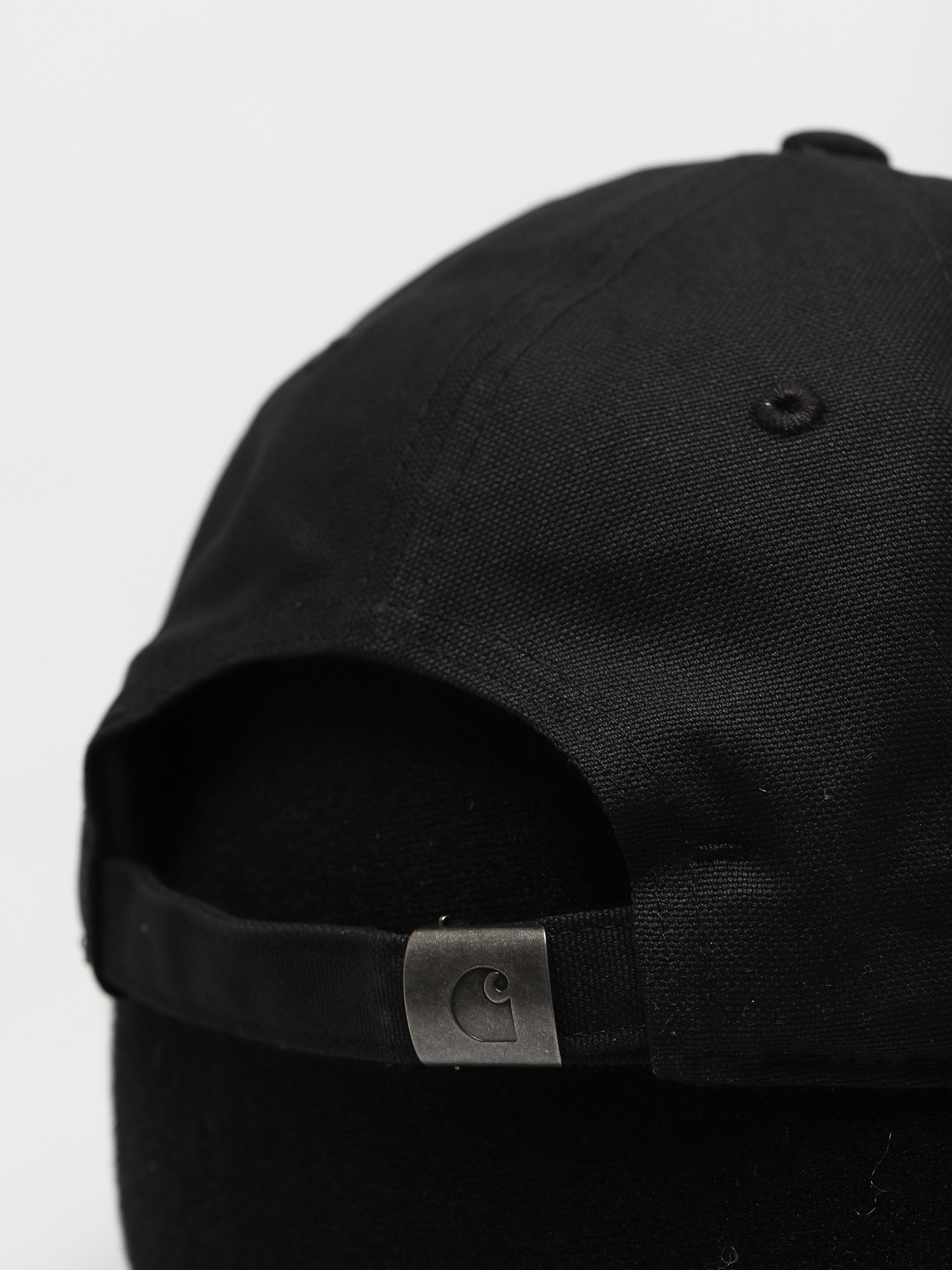 Carhartt WIP Canvas Script Cap (black/white)