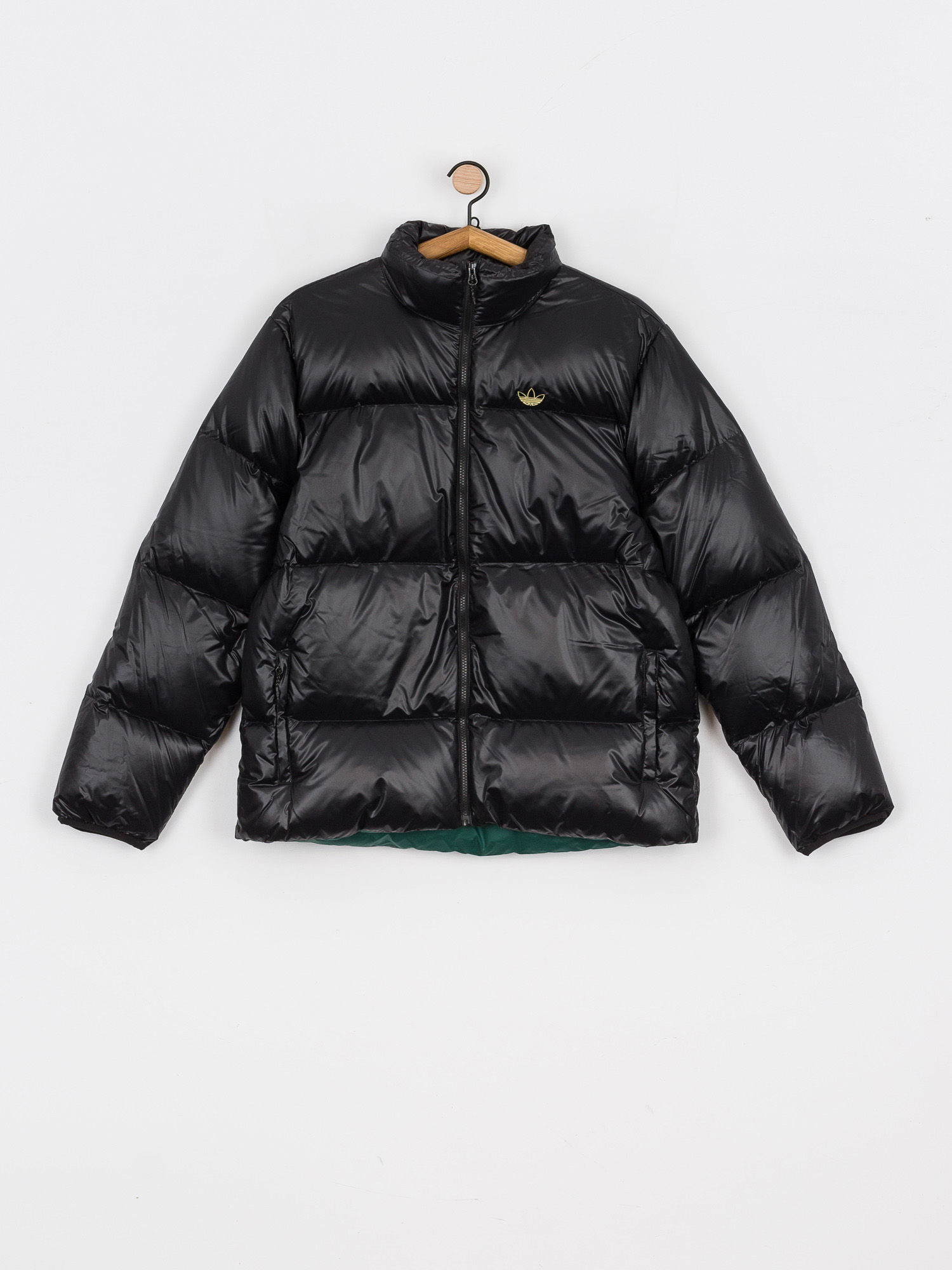 adidas Tj Puff Jacke (black/cgreen)