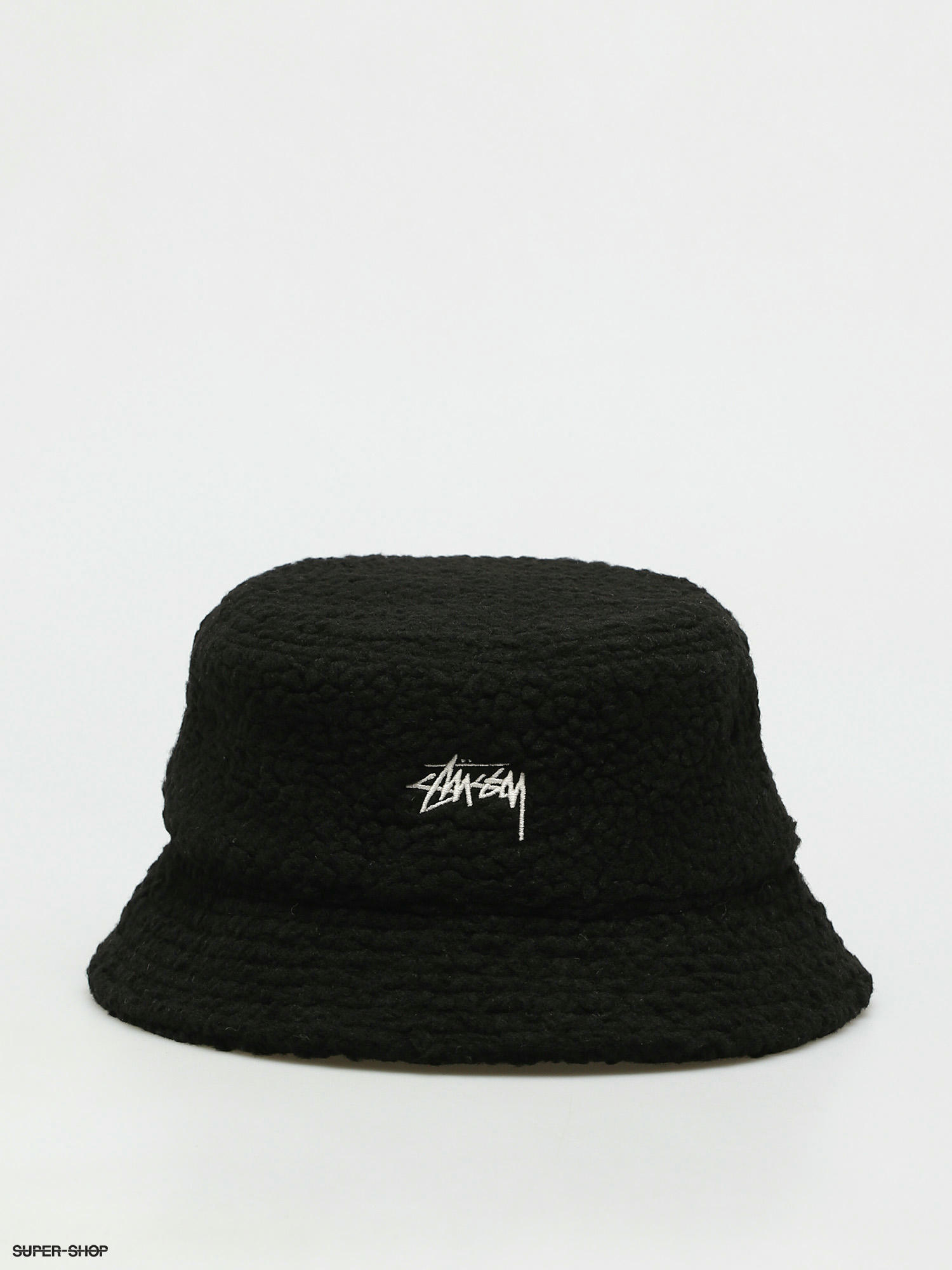 Stussy Sherpa Bucket Hat (black)