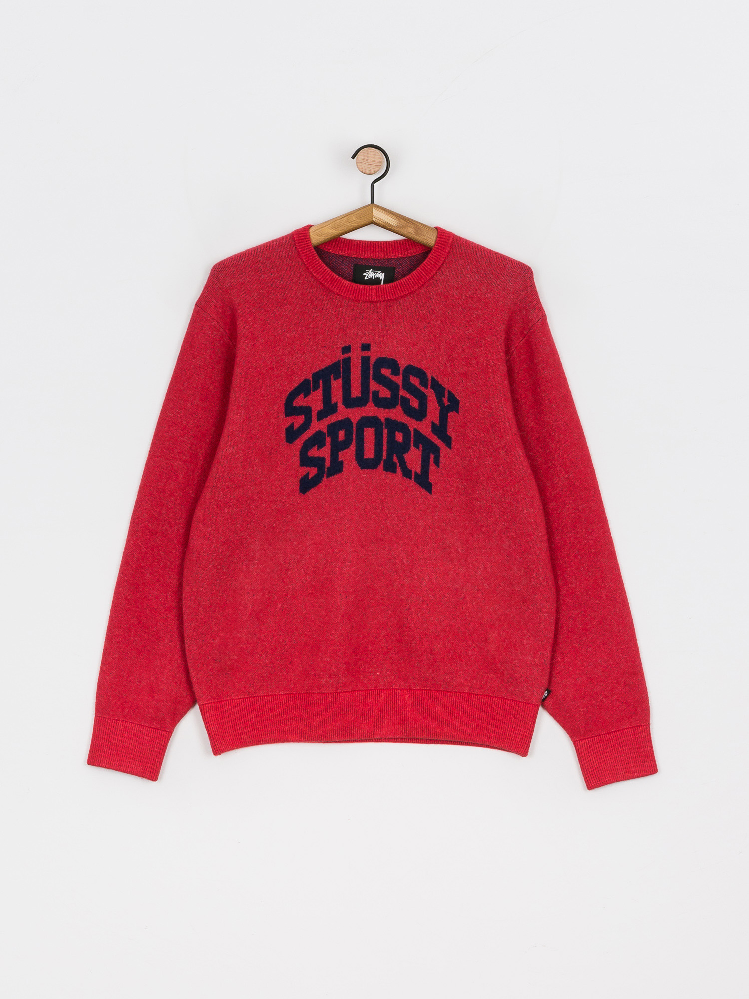 Stussy Sport Sweater red red