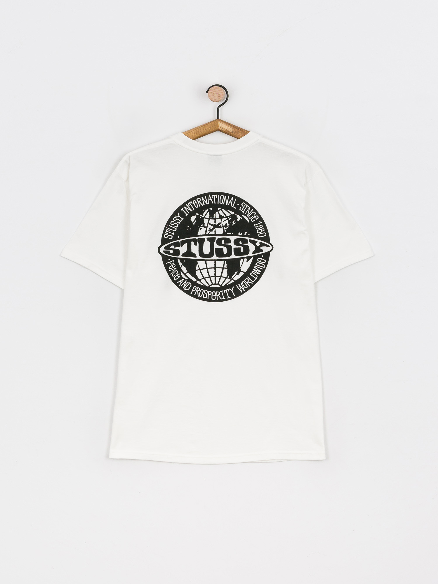 Stussy Worldwide Dot T-shirt (white)
