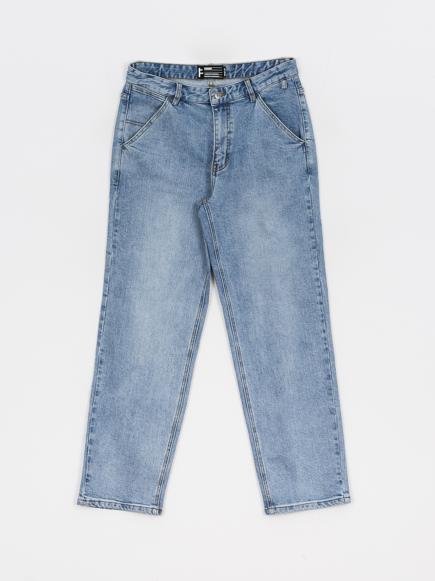 Former Distend Baggy Pants (washed blue)