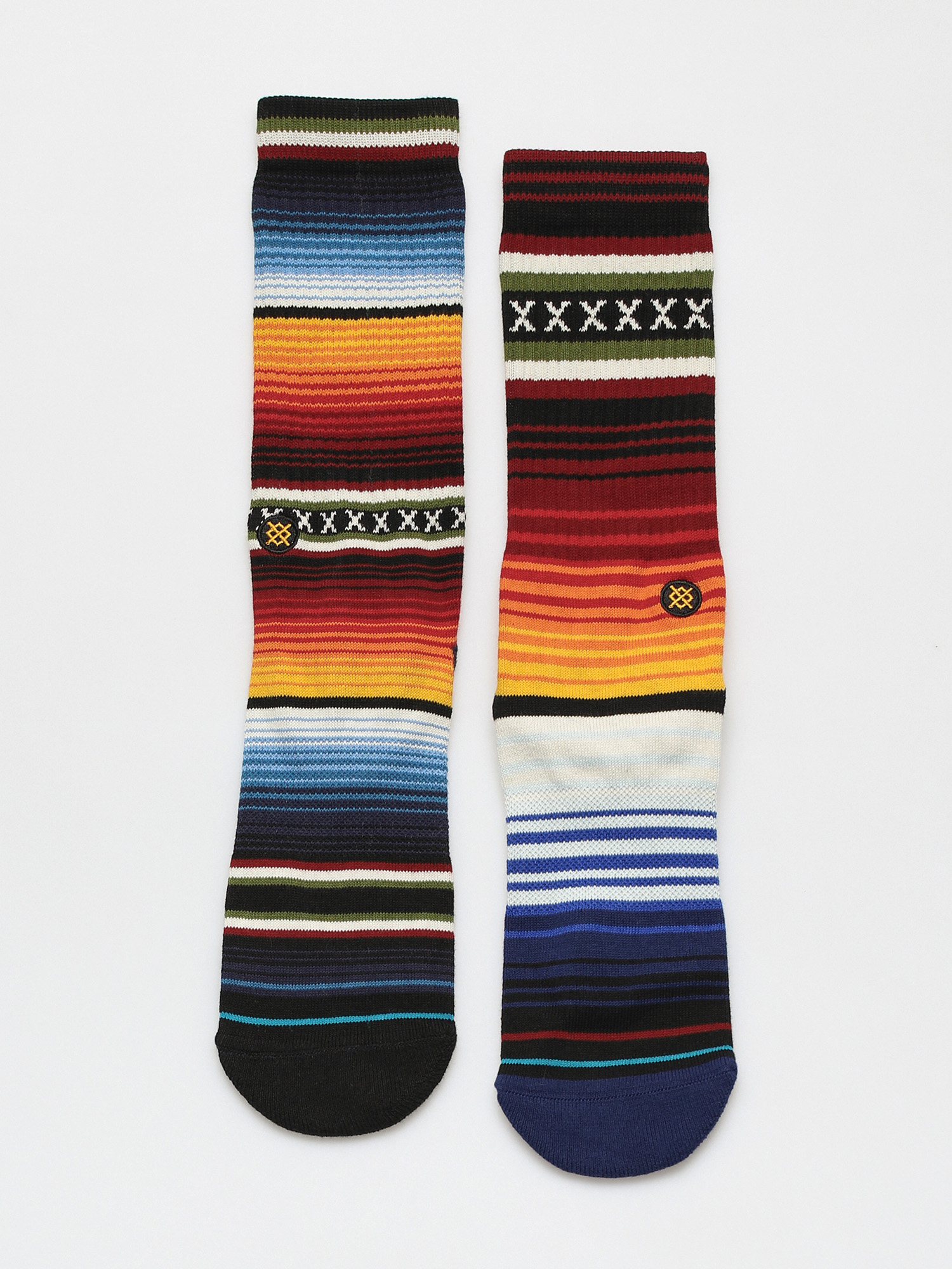 Stance Curren St Crew Socks (red)