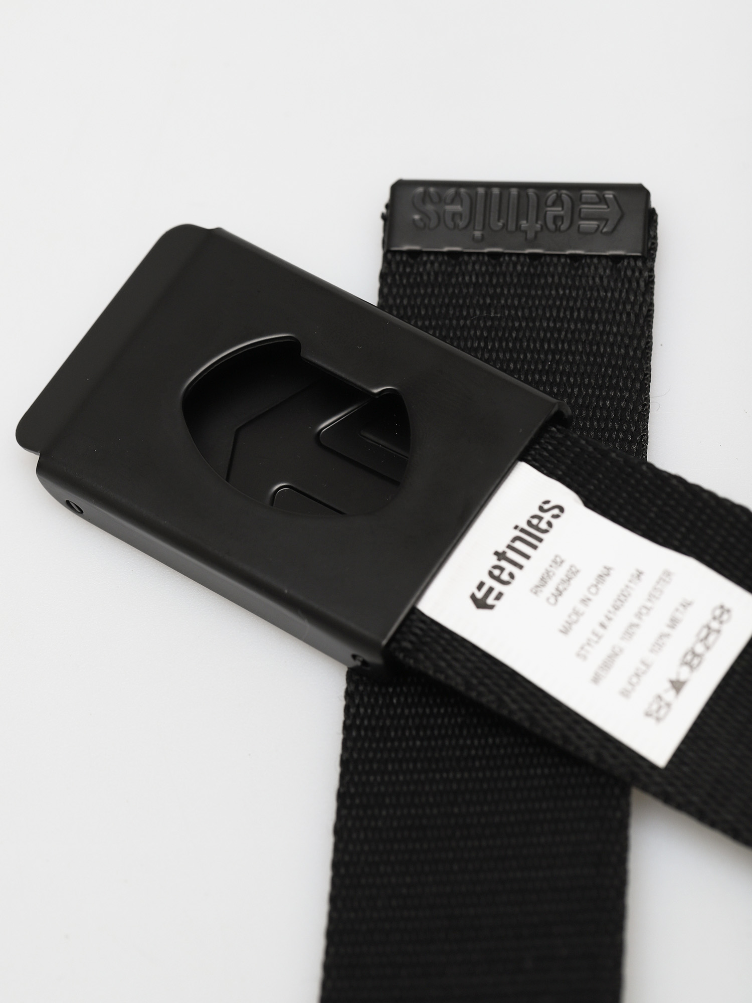 Etnies Staplez Belt (black/black)