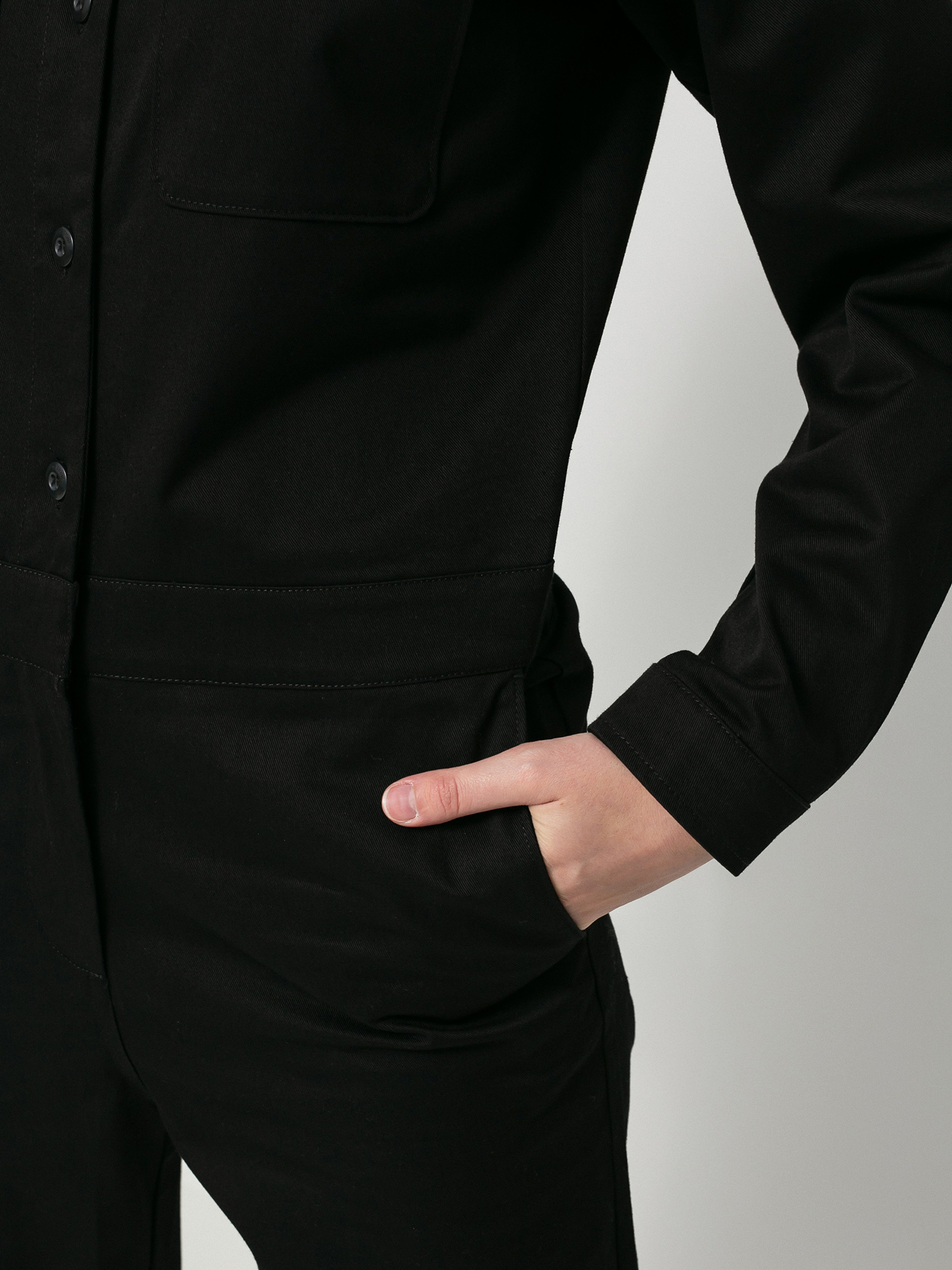 Womens Volcom Whawhat Coverall Overall (black)