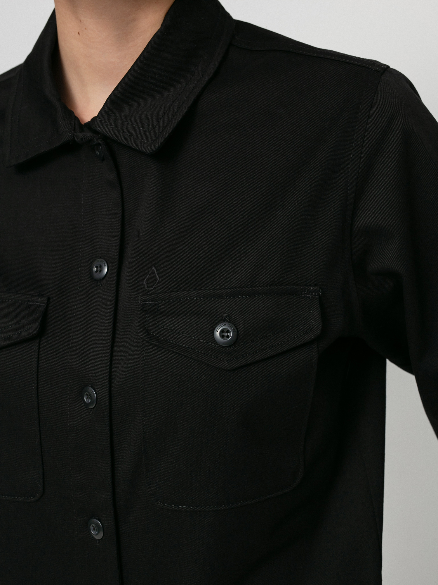 Womens Volcom Whawhat Coverall Overall (black)