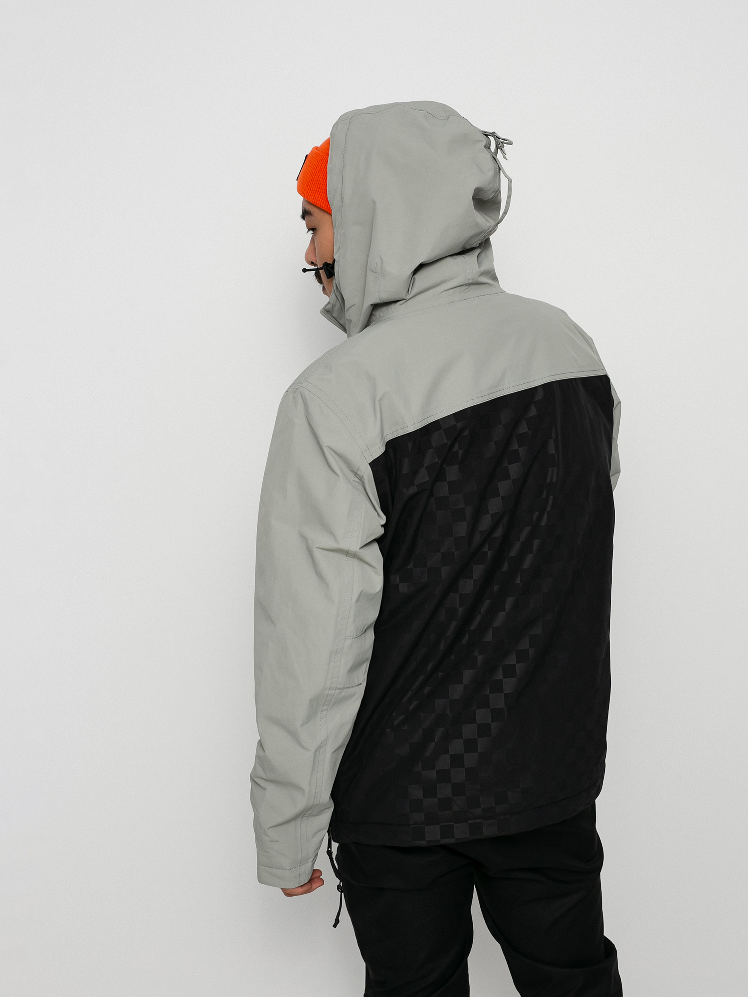 Vans X Napapijri Anorak Jacket (forest frog/black checkerboard)