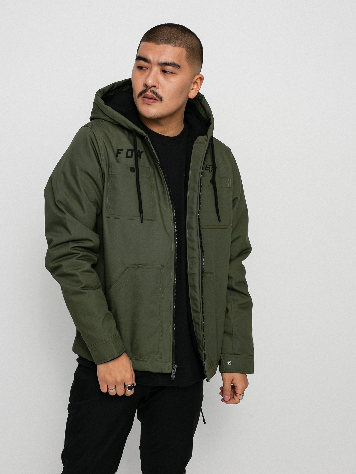 Fox Mercer Jacket green (fat grn)