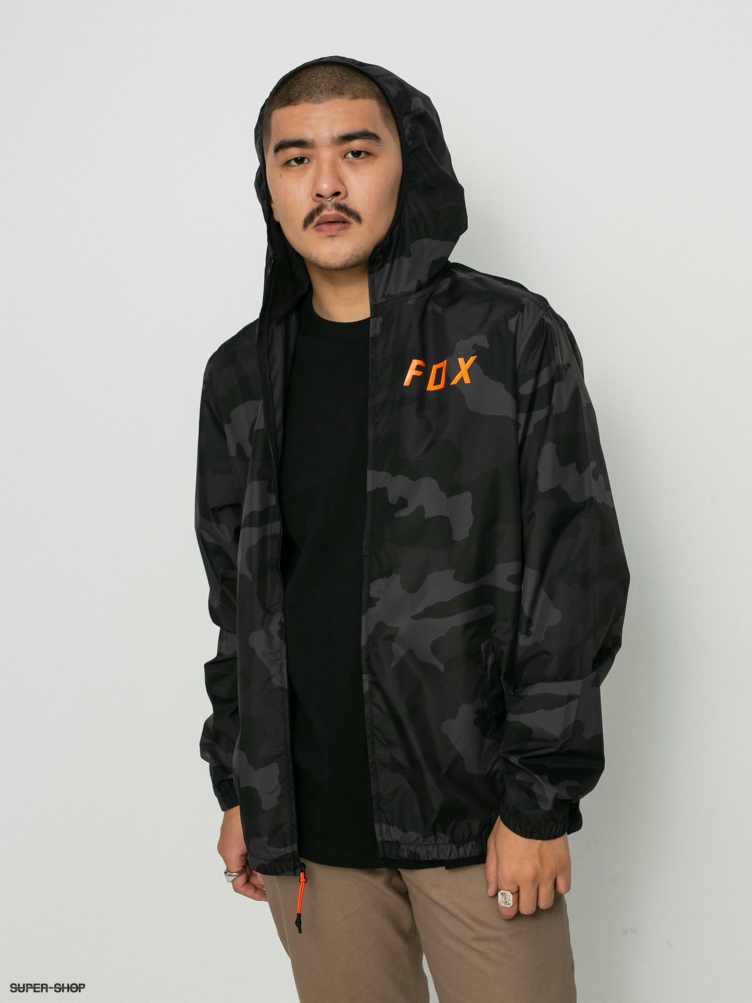 Moth discount camo windbreaker