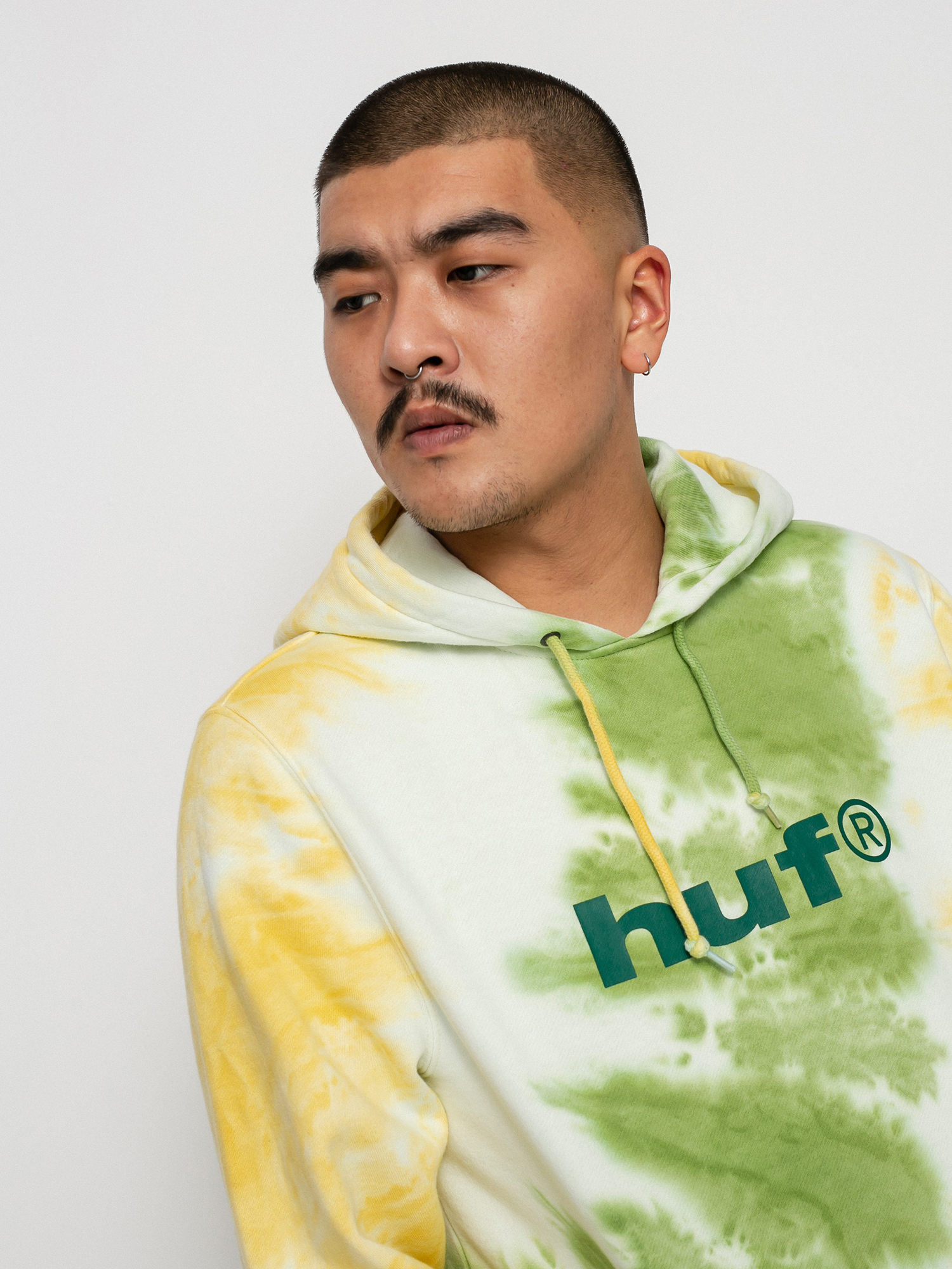 HUF Lo-Fi Tiedye HD Hoodie (gold)
